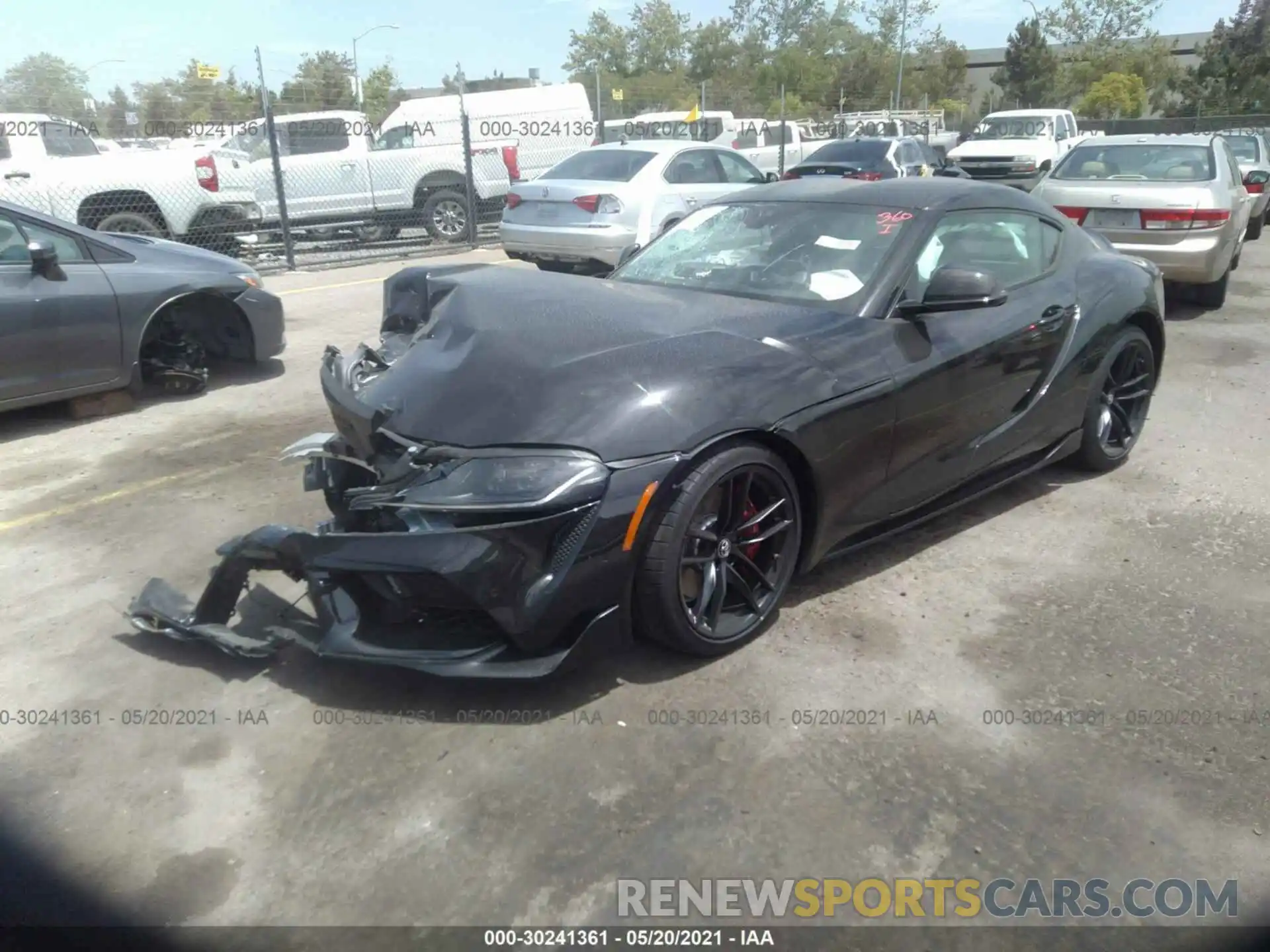 2 Photograph of a damaged car WZ1DB0C07MW037204 TOYOTA GR SUPRA 2021