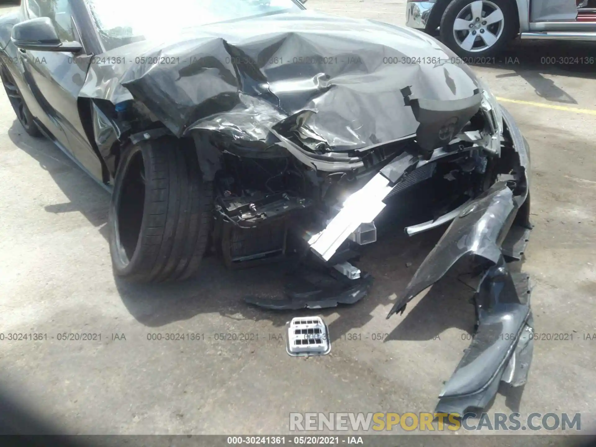 6 Photograph of a damaged car WZ1DB0C07MW037204 TOYOTA GR SUPRA 2021