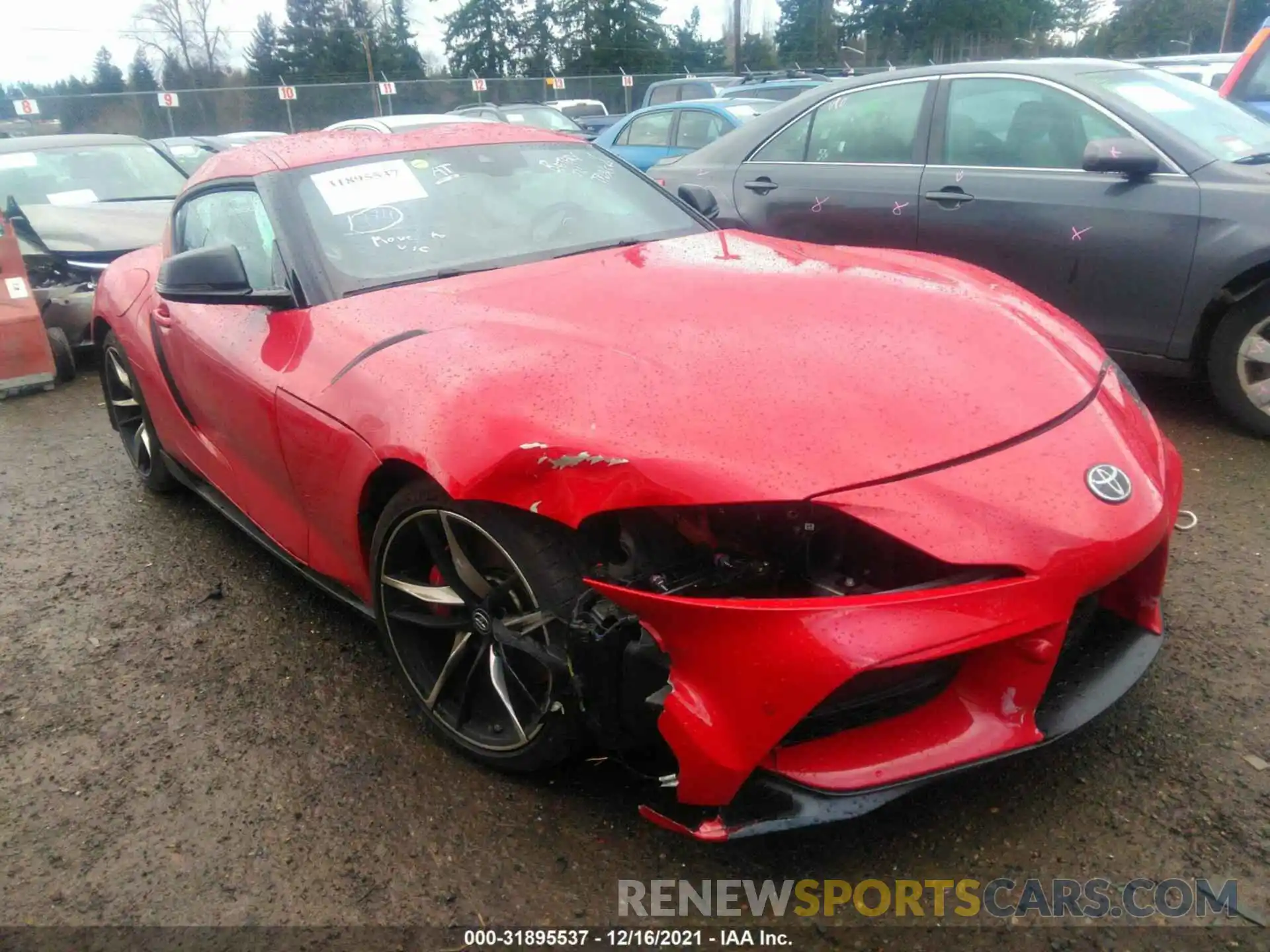 1 Photograph of a damaged car WZ1DB0C07MW039017 TOYOTA GR SUPRA 2021