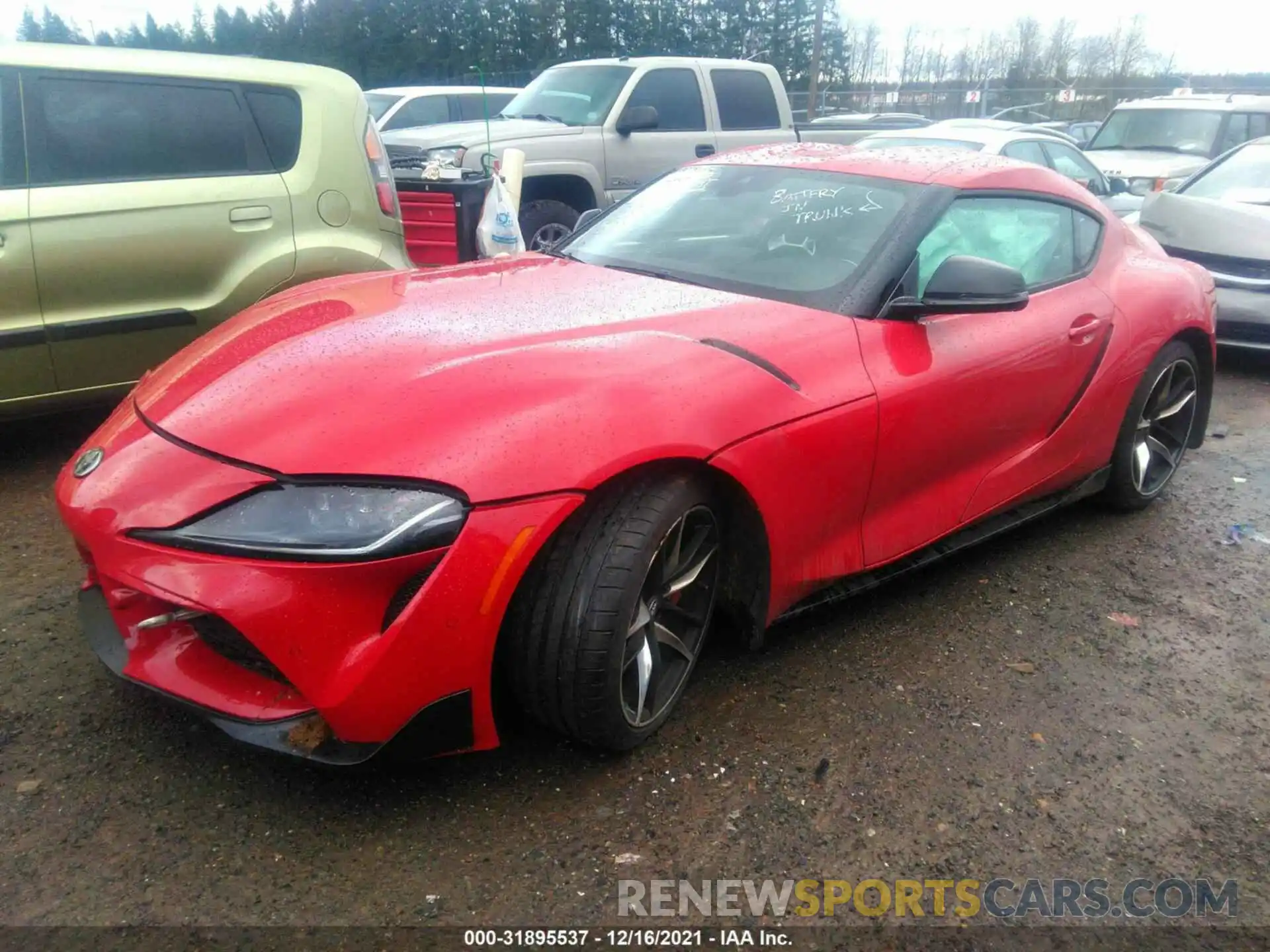 2 Photograph of a damaged car WZ1DB0C07MW039017 TOYOTA GR SUPRA 2021