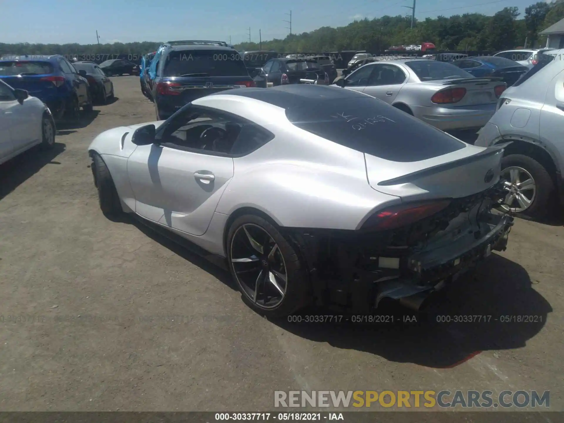 3 Photograph of a damaged car WZ1DB0C07MW039423 TOYOTA GR SUPRA 2021