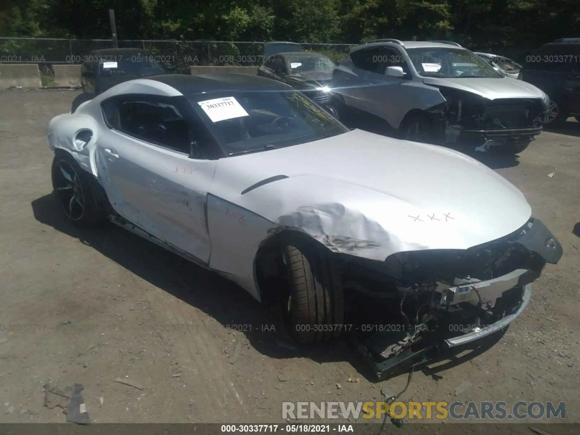 6 Photograph of a damaged car WZ1DB0C07MW039423 TOYOTA GR SUPRA 2021