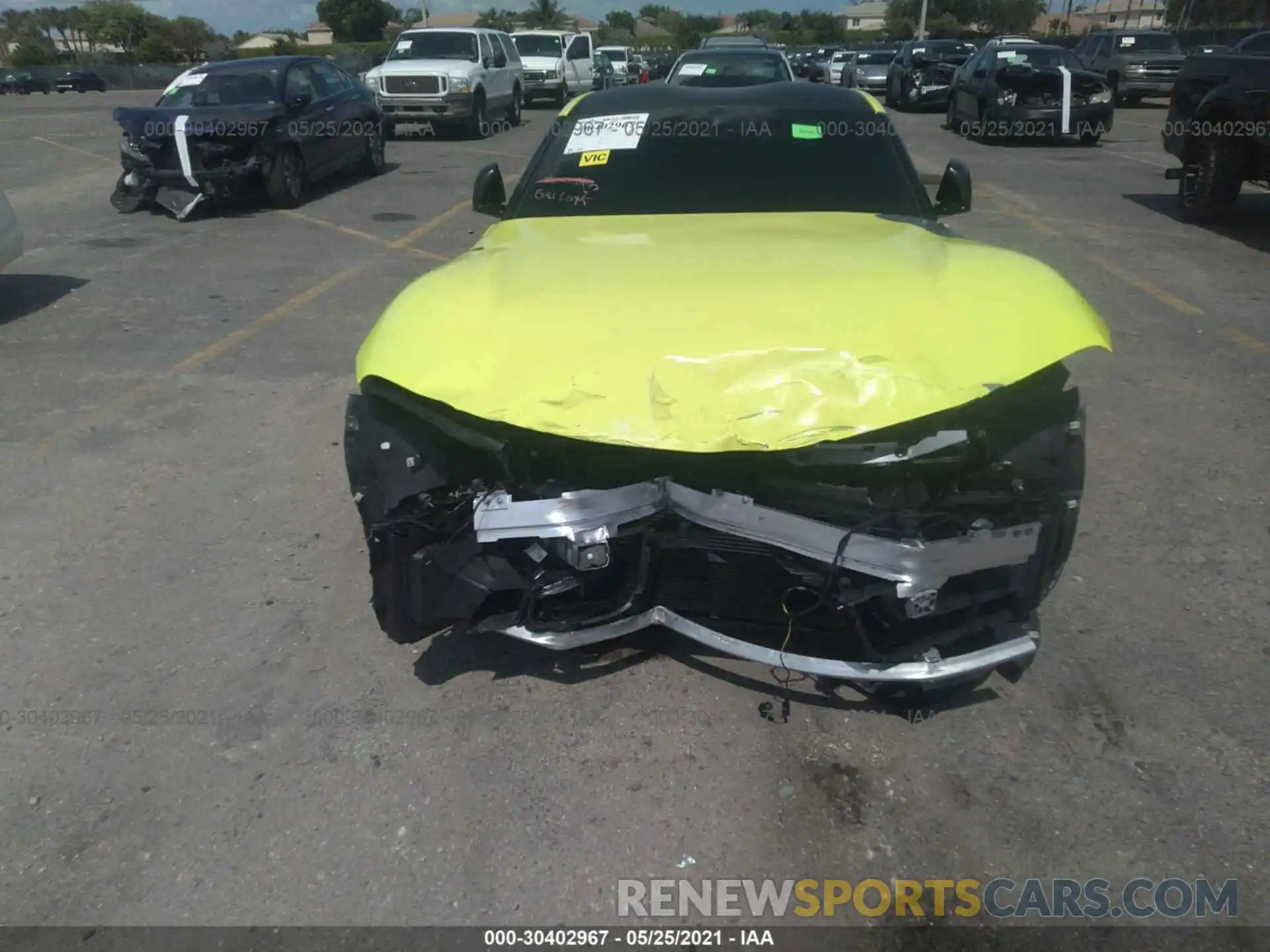 6 Photograph of a damaged car WZ1DB0C07MW039647 TOYOTA GR SUPRA 2021