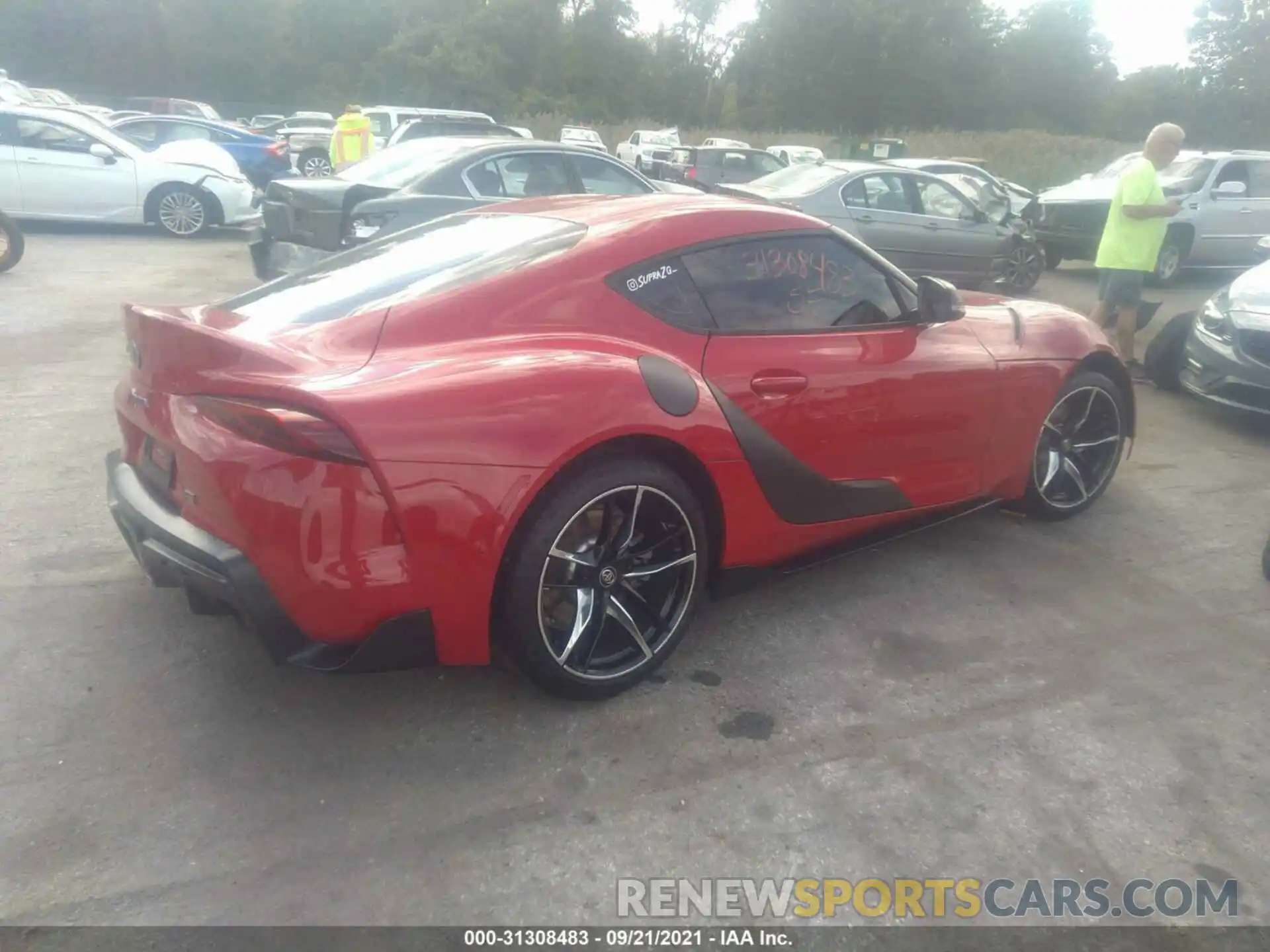 4 Photograph of a damaged car WZ1DB0C07MW042385 TOYOTA GR SUPRA 2021