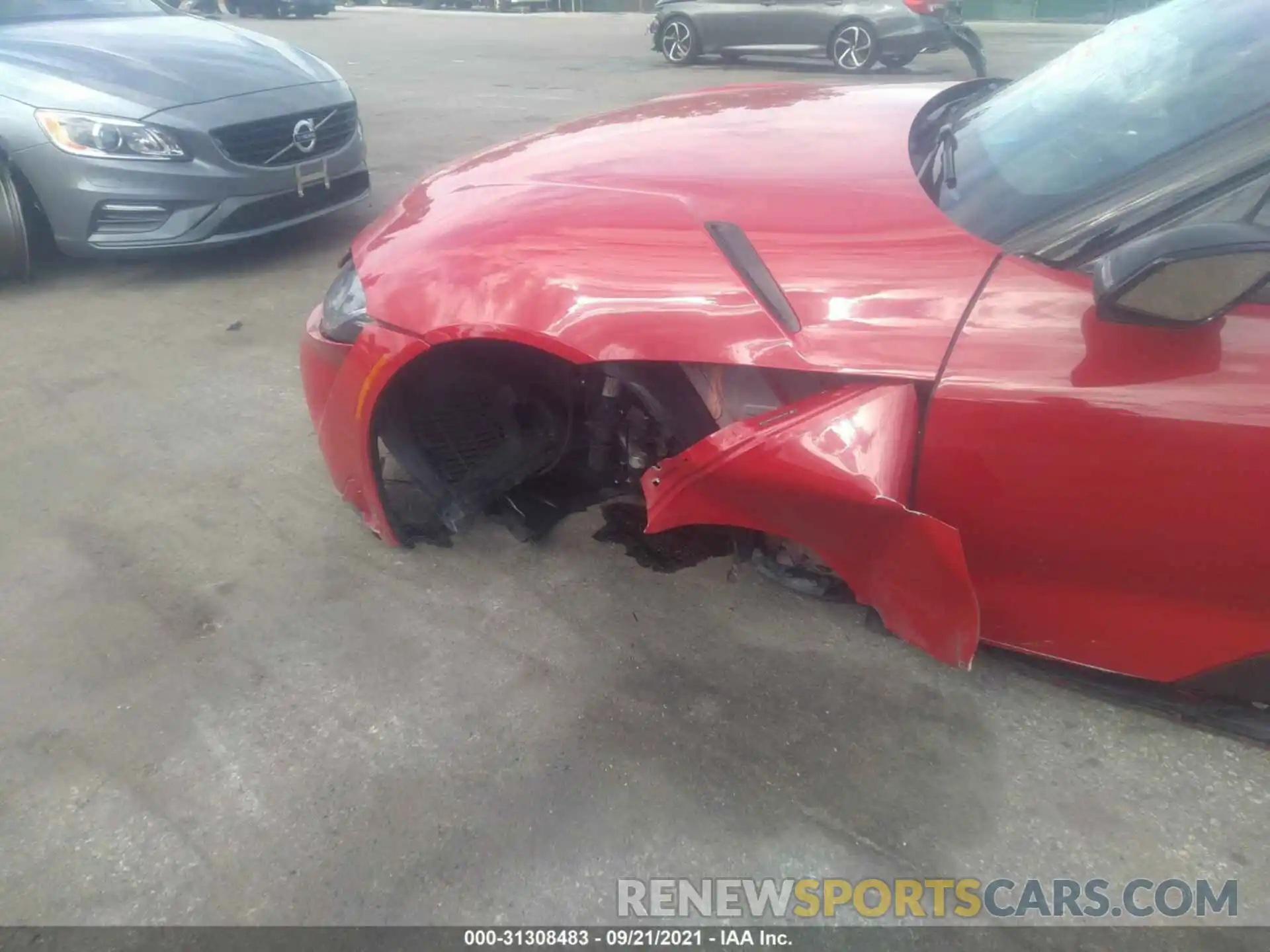 6 Photograph of a damaged car WZ1DB0C07MW042385 TOYOTA GR SUPRA 2021