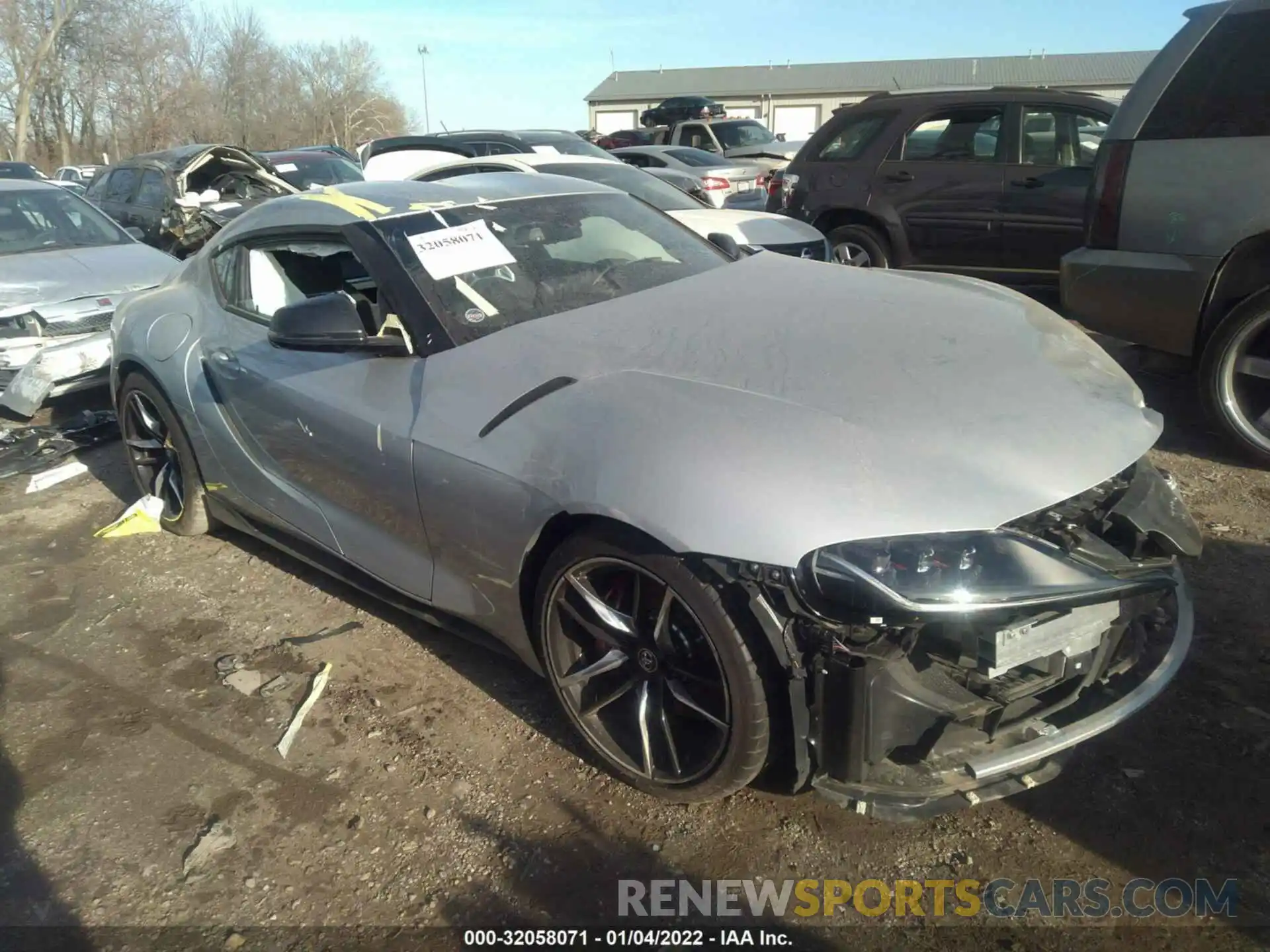 1 Photograph of a damaged car WZ1DB0C07MW044833 TOYOTA GR SUPRA 2021