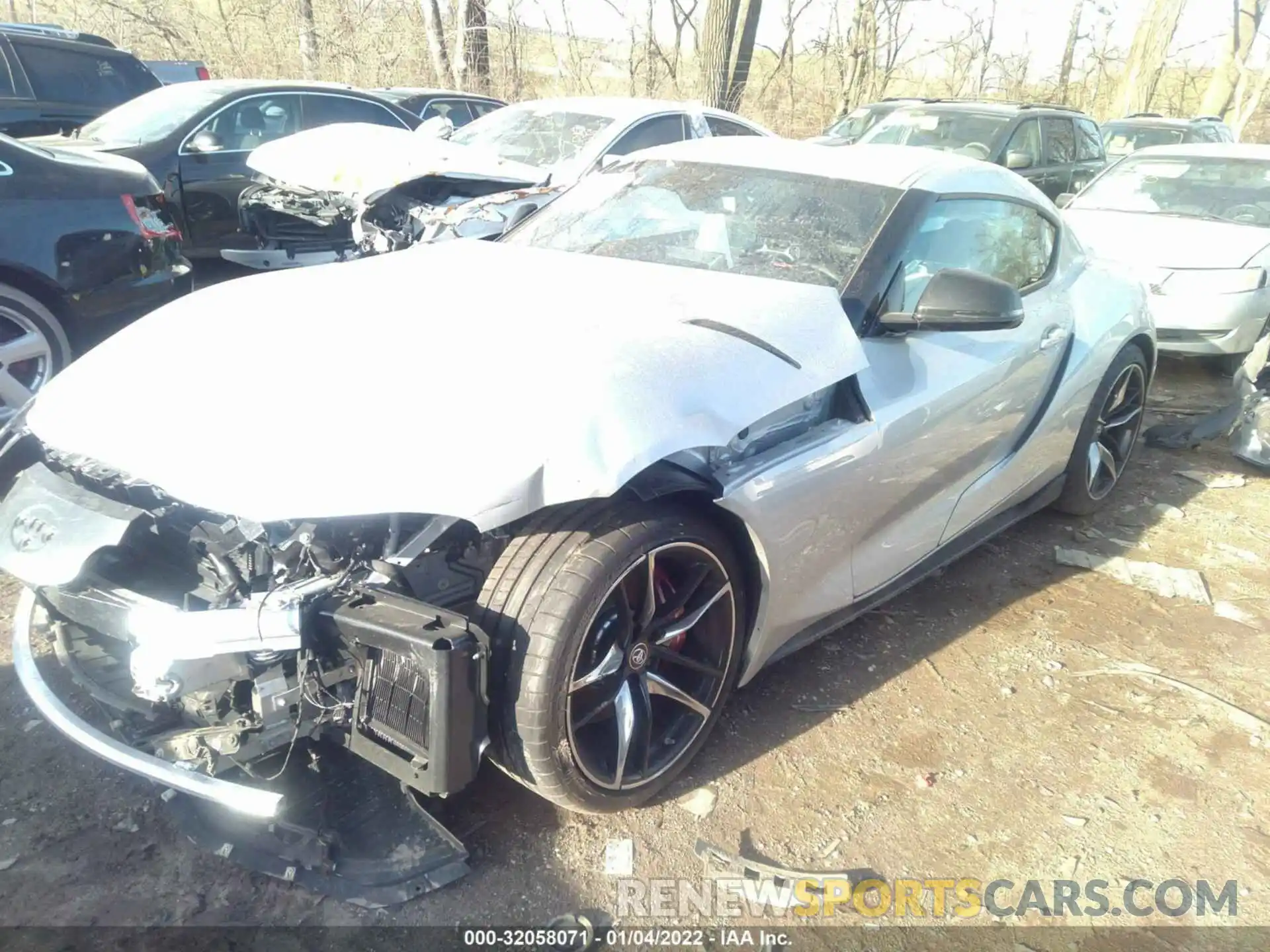 2 Photograph of a damaged car WZ1DB0C07MW044833 TOYOTA GR SUPRA 2021