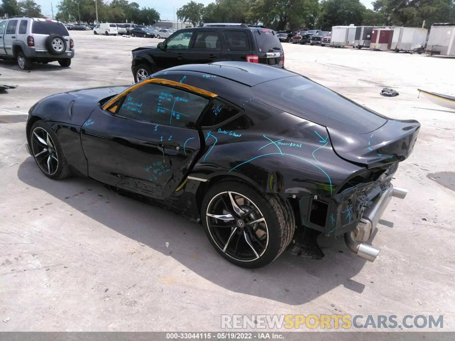 3 Photograph of a damaged car WZ1DB0C08MW036675 TOYOTA GR SUPRA 2021