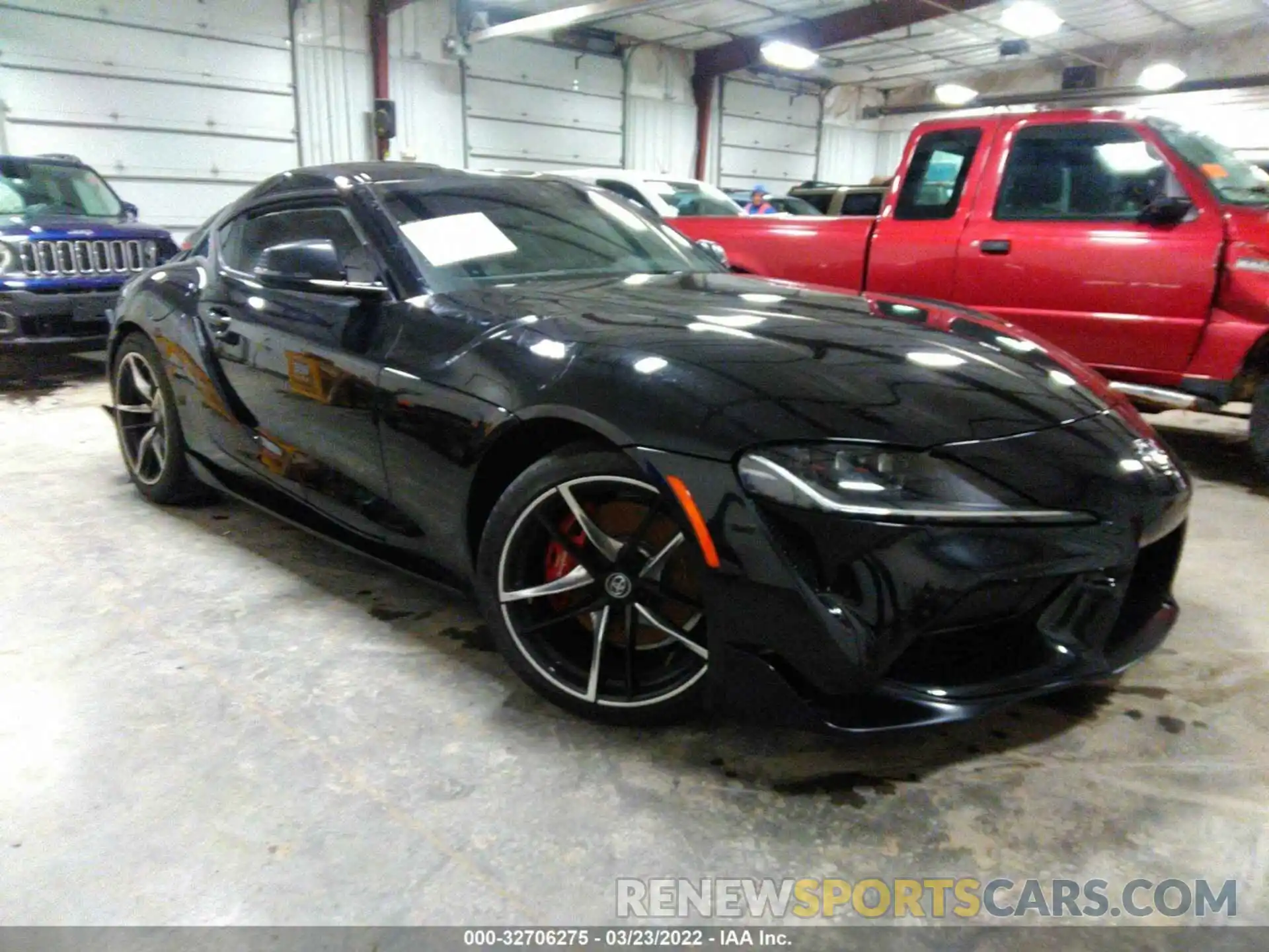 1 Photograph of a damaged car WZ1DB0C08MW041178 TOYOTA GR SUPRA 2021