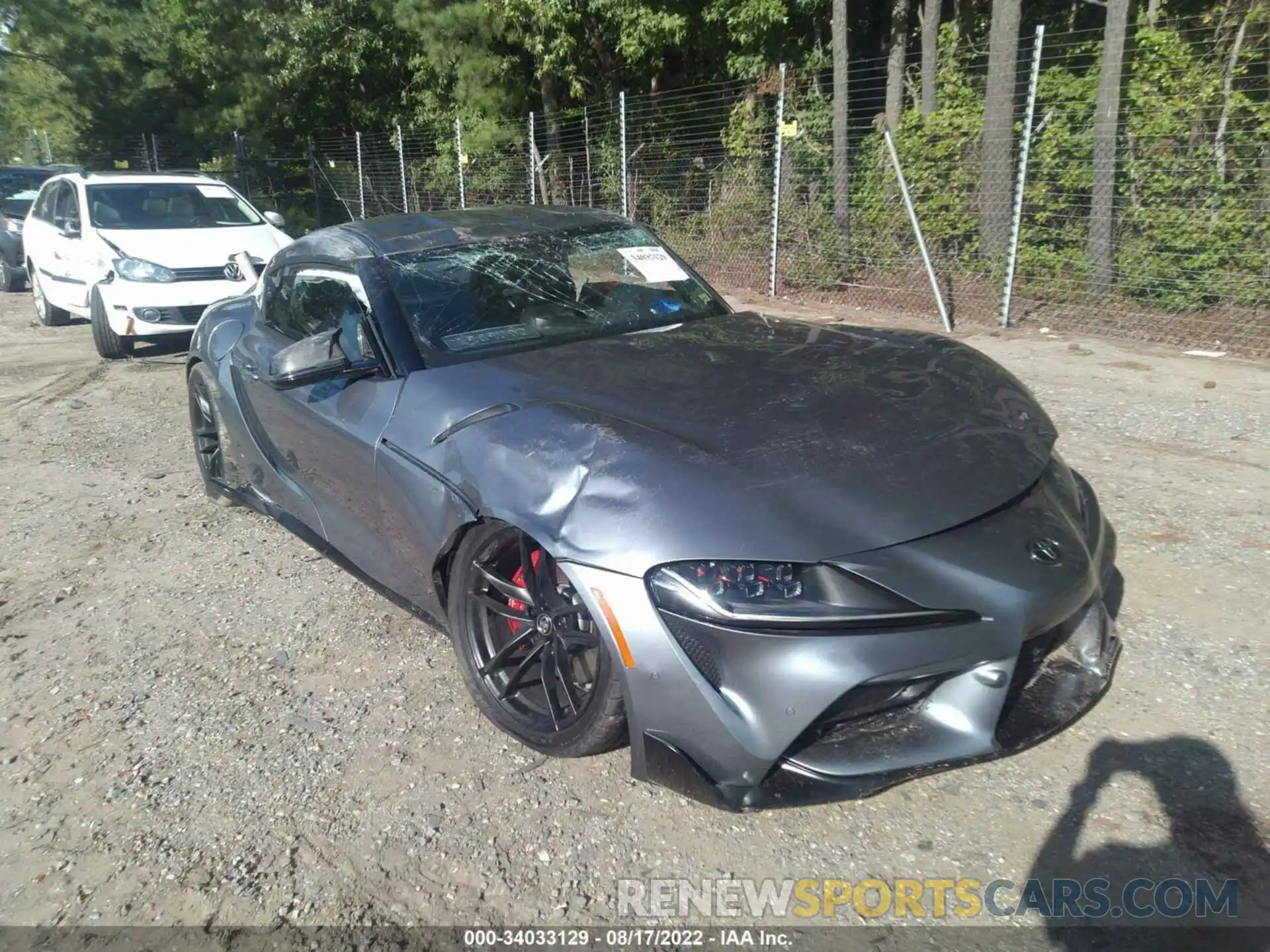 1 Photograph of a damaged car WZ1DB0C09MW034823 TOYOTA GR SUPRA 2021