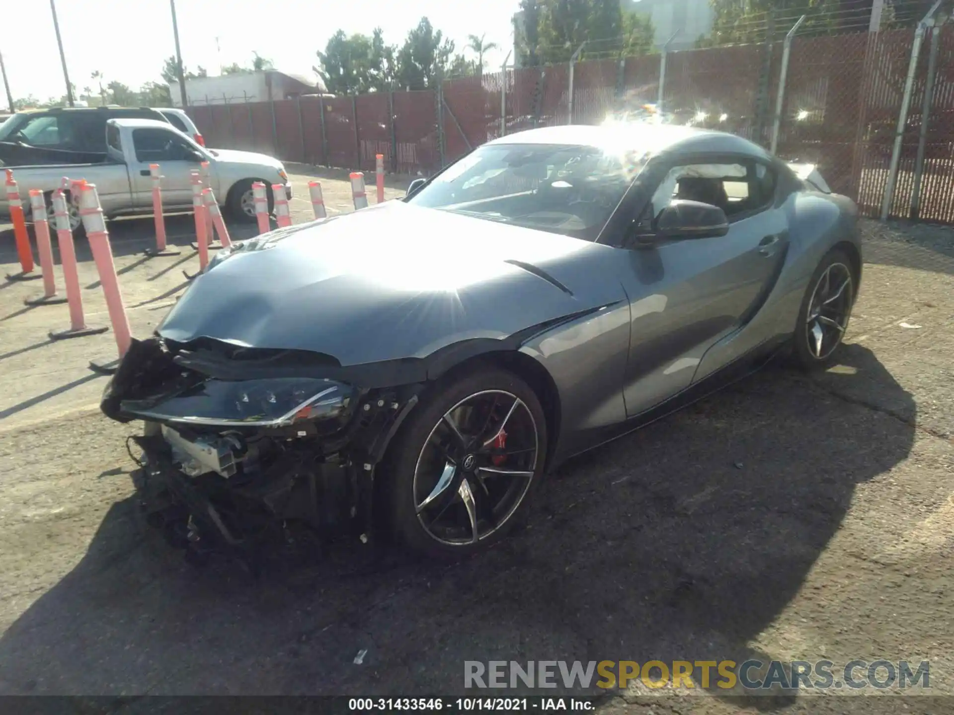 2 Photograph of a damaged car WZ1DB0C09MW038449 TOYOTA GR SUPRA 2021