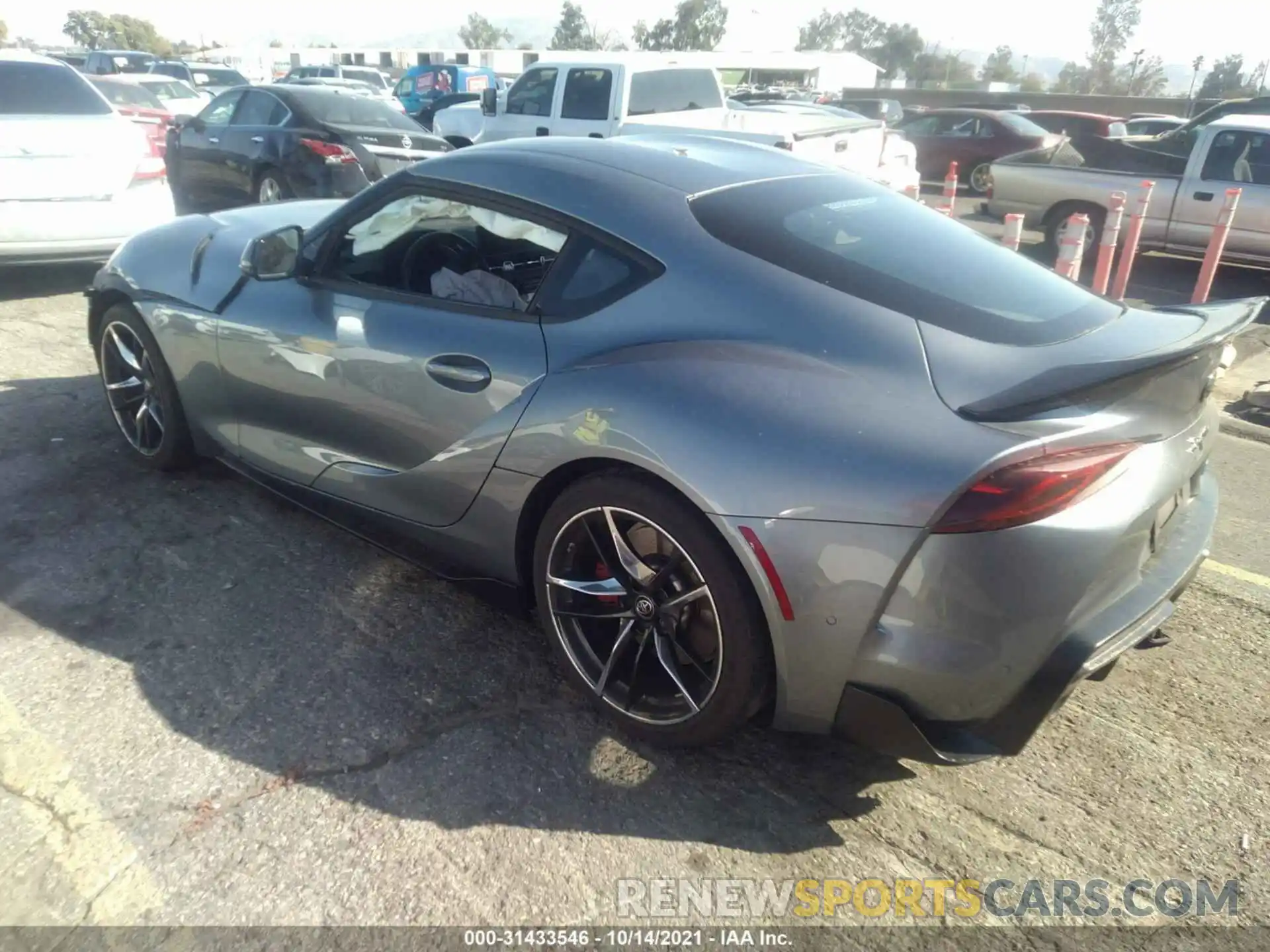 3 Photograph of a damaged car WZ1DB0C09MW038449 TOYOTA GR SUPRA 2021