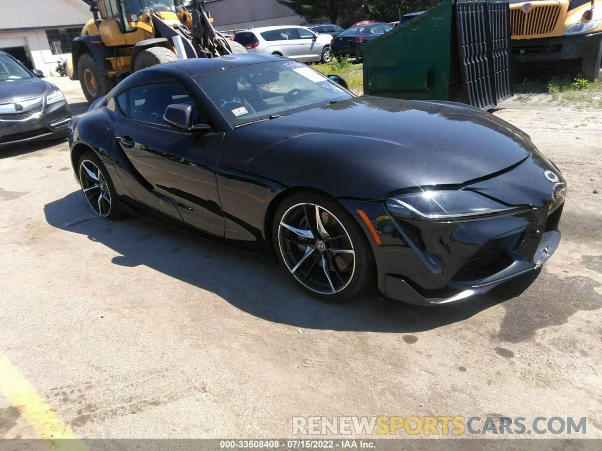 1 Photograph of a damaged car WZ1DB0C09MW043599 TOYOTA GR SUPRA 2021