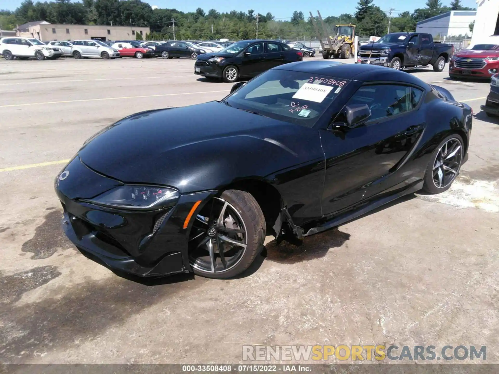 2 Photograph of a damaged car WZ1DB0C09MW043599 TOYOTA GR SUPRA 2021