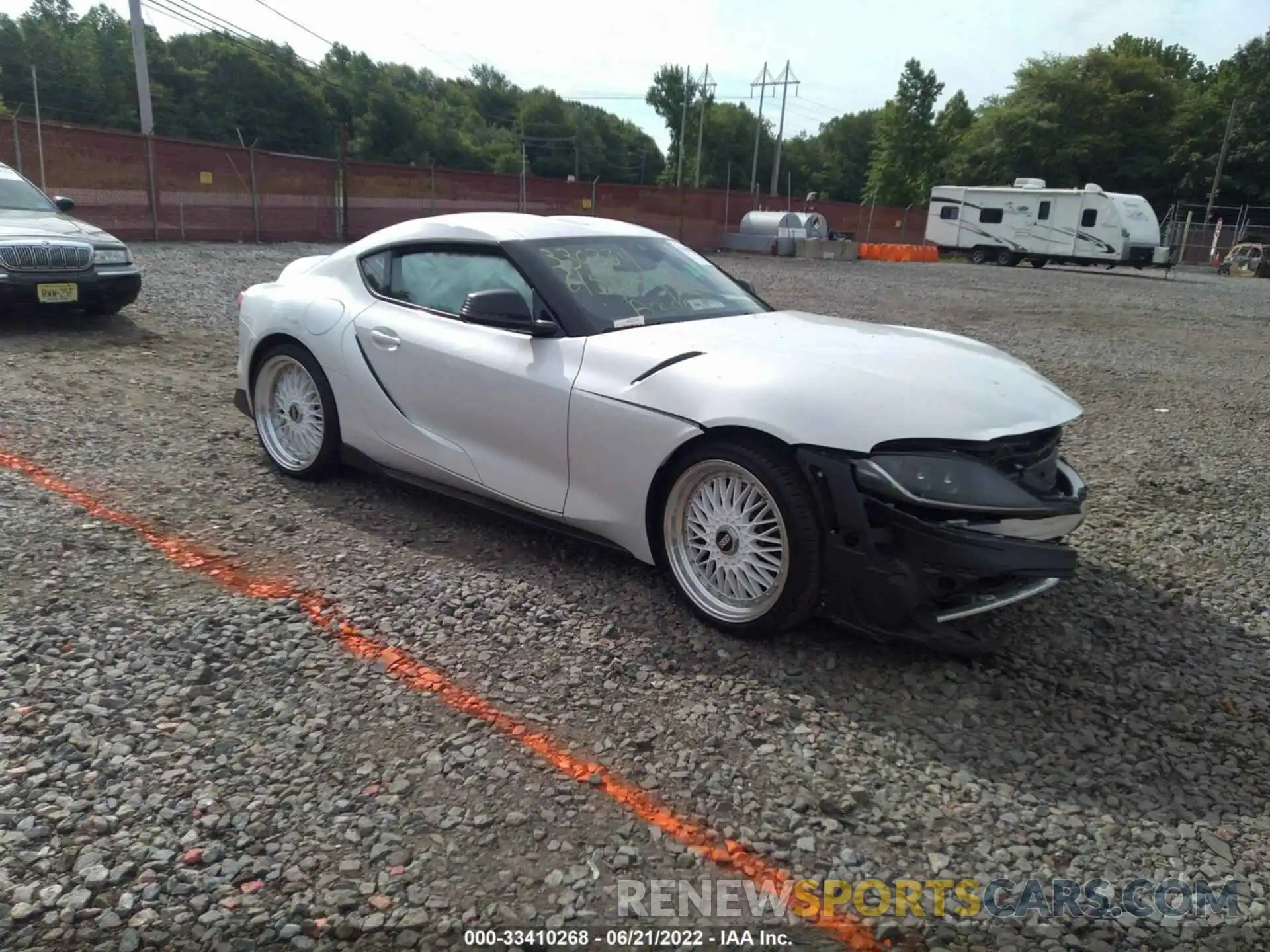 1 Photograph of a damaged car WZ1DB0C09MW044428 TOYOTA GR SUPRA 2021