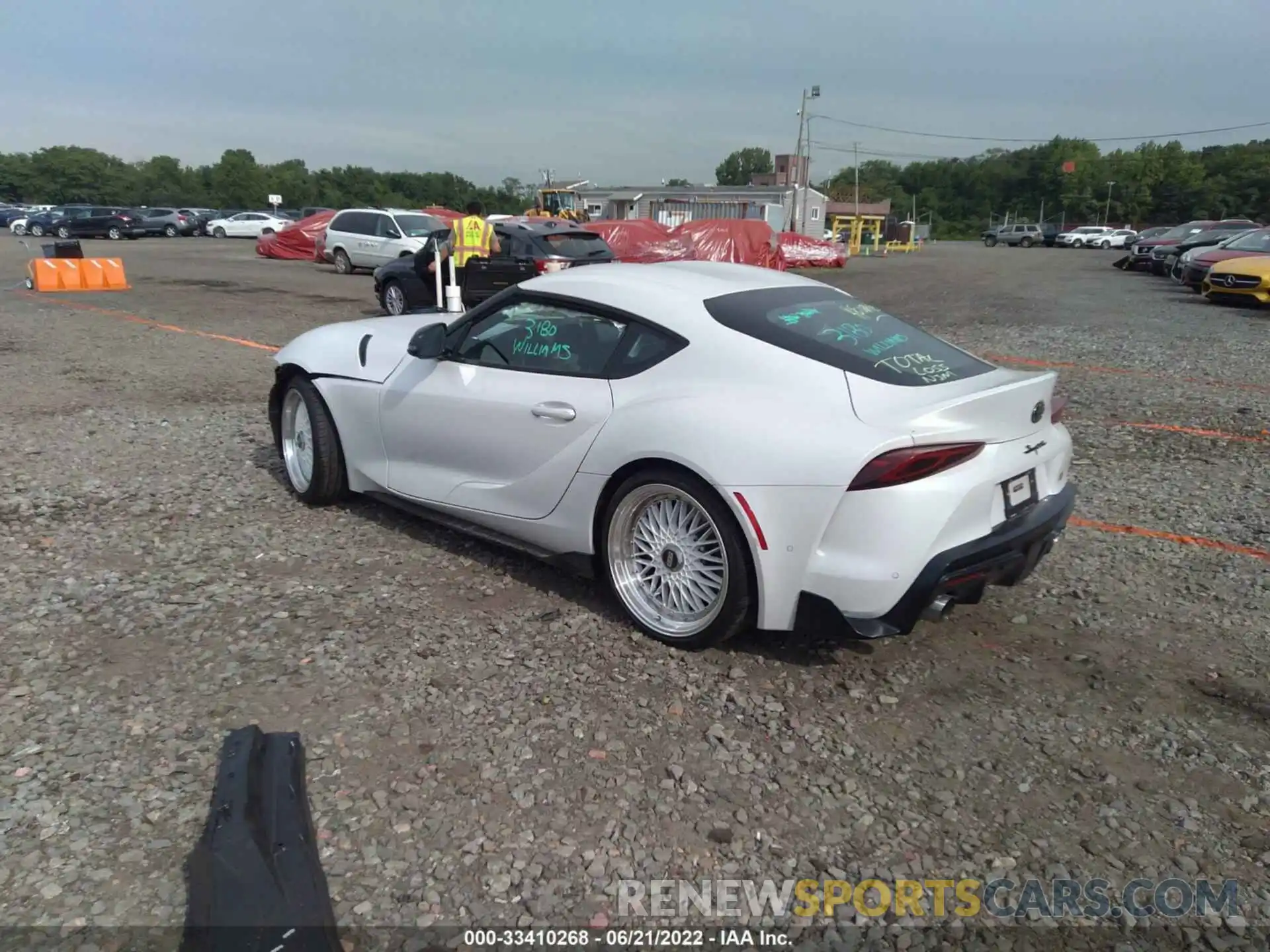 3 Photograph of a damaged car WZ1DB0C09MW044428 TOYOTA GR SUPRA 2021