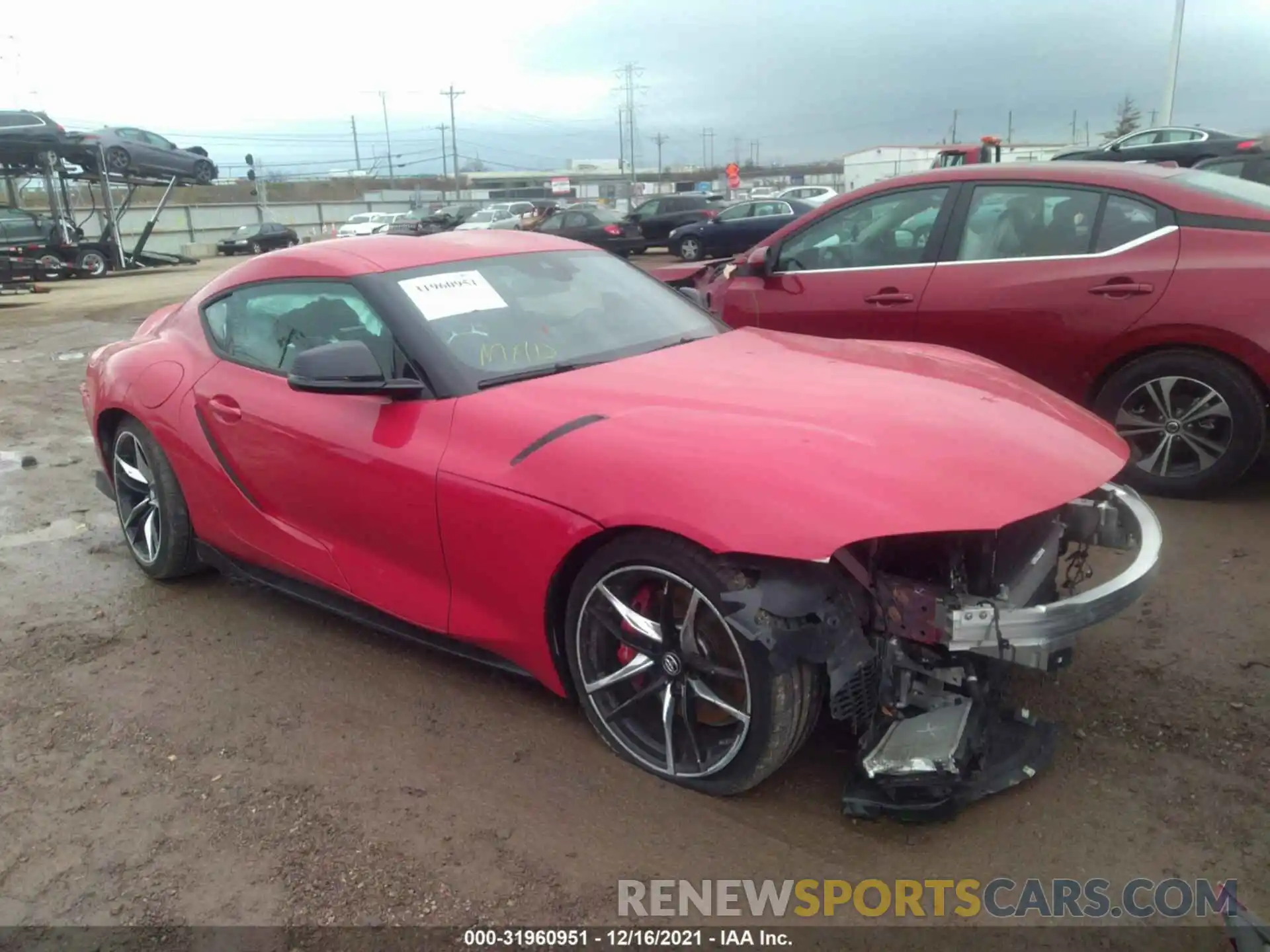 1 Photograph of a damaged car WZ1DB0C09MW045661 TOYOTA GR SUPRA 2021