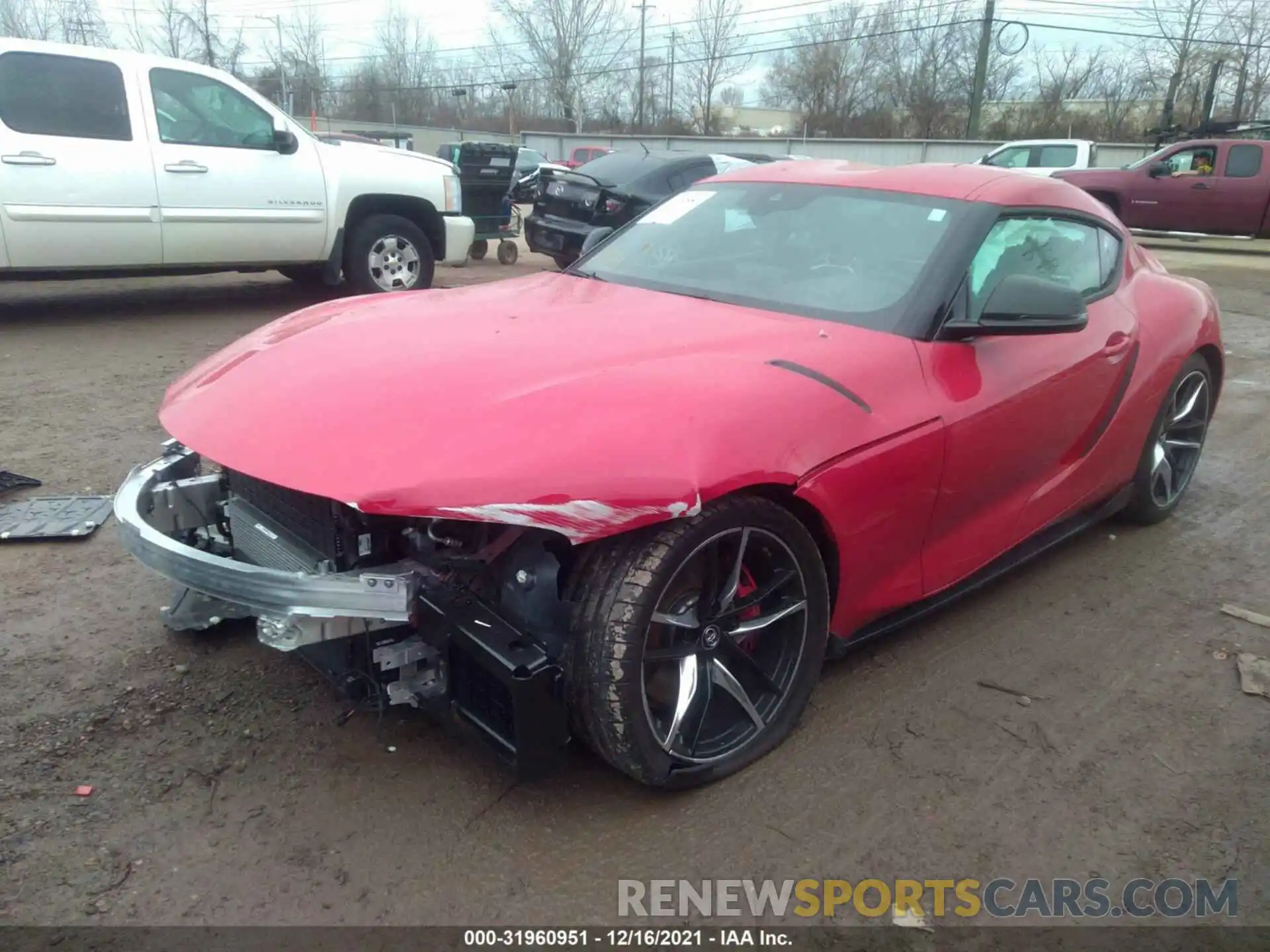 2 Photograph of a damaged car WZ1DB0C09MW045661 TOYOTA GR SUPRA 2021