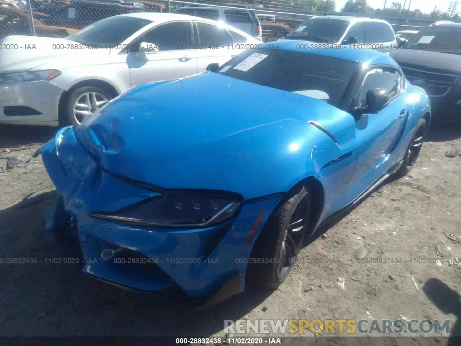 2 Photograph of a damaged car WZ1DB0C0XMW036886 TOYOTA GR SUPRA 2021