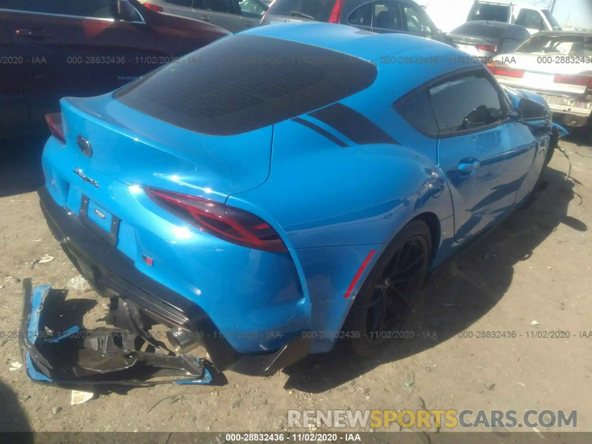 4 Photograph of a damaged car WZ1DB0C0XMW036886 TOYOTA GR SUPRA 2021