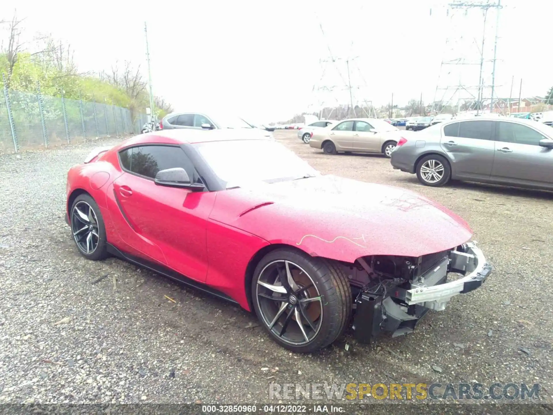 1 Photograph of a damaged car WZ1DB0C0XMW043384 TOYOTA GR SUPRA 2021