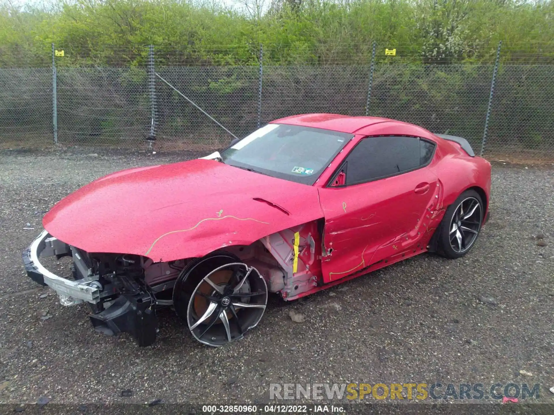 2 Photograph of a damaged car WZ1DB0C0XMW043384 TOYOTA GR SUPRA 2021