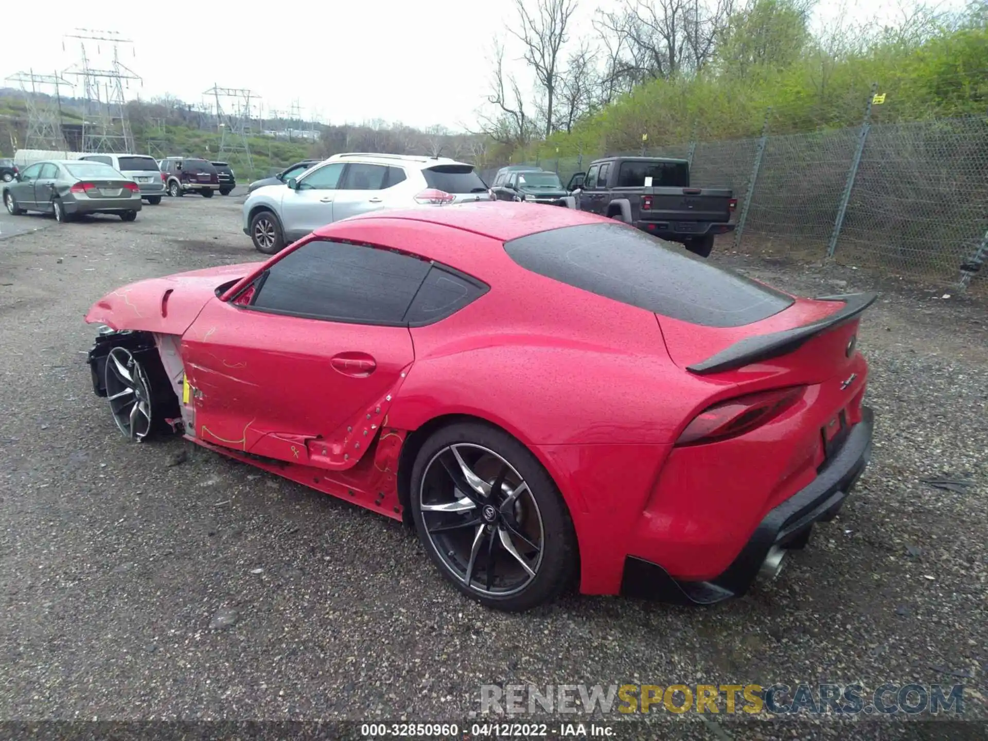 3 Photograph of a damaged car WZ1DB0C0XMW043384 TOYOTA GR SUPRA 2021