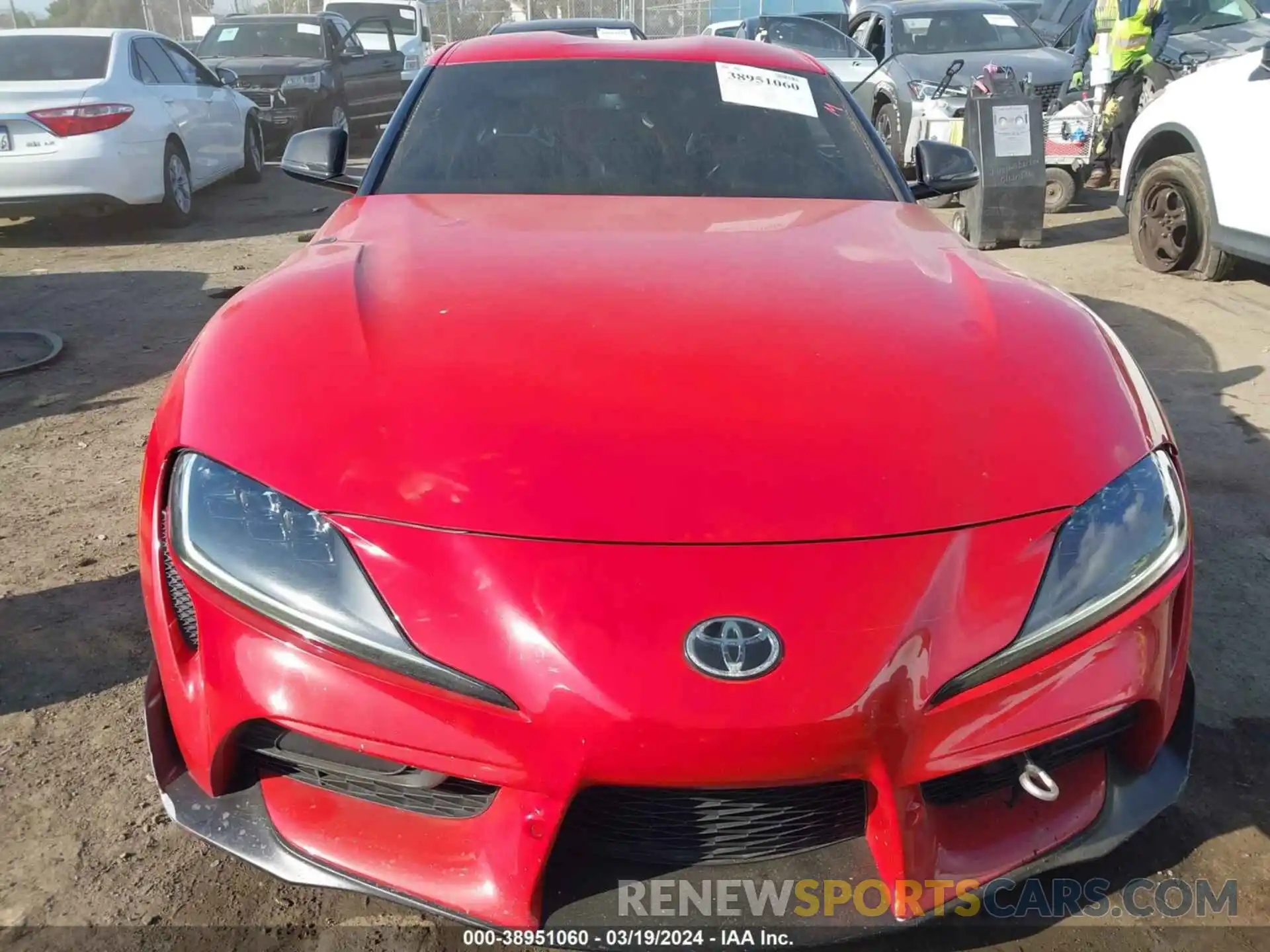 11 Photograph of a damaged car WZ1DB0C0XMW043899 TOYOTA GR SUPRA 2021