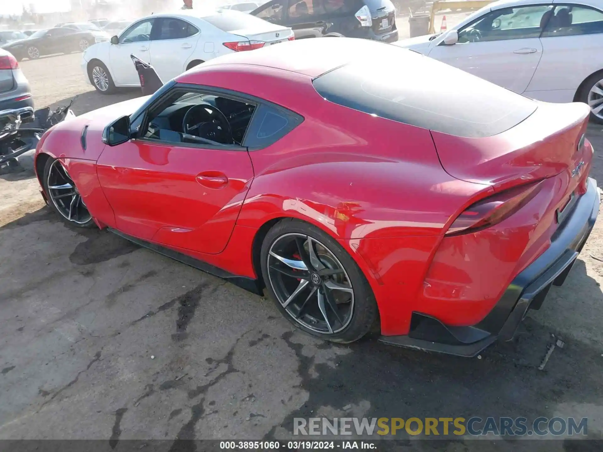 2 Photograph of a damaged car WZ1DB0C0XMW043899 TOYOTA GR SUPRA 2021