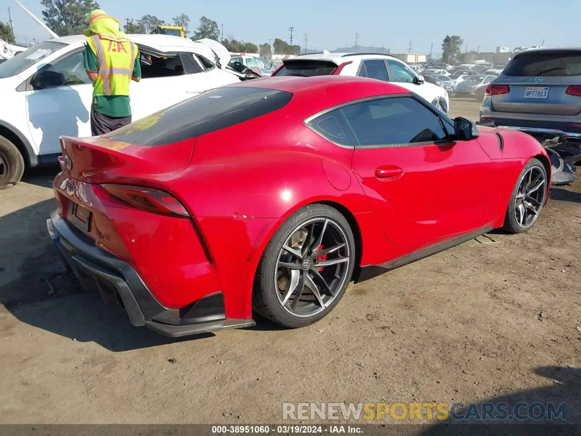 3 Photograph of a damaged car WZ1DB0C0XMW043899 TOYOTA GR SUPRA 2021