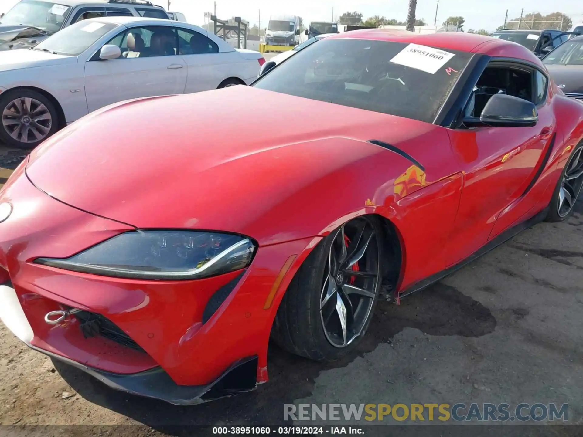 5 Photograph of a damaged car WZ1DB0C0XMW043899 TOYOTA GR SUPRA 2021