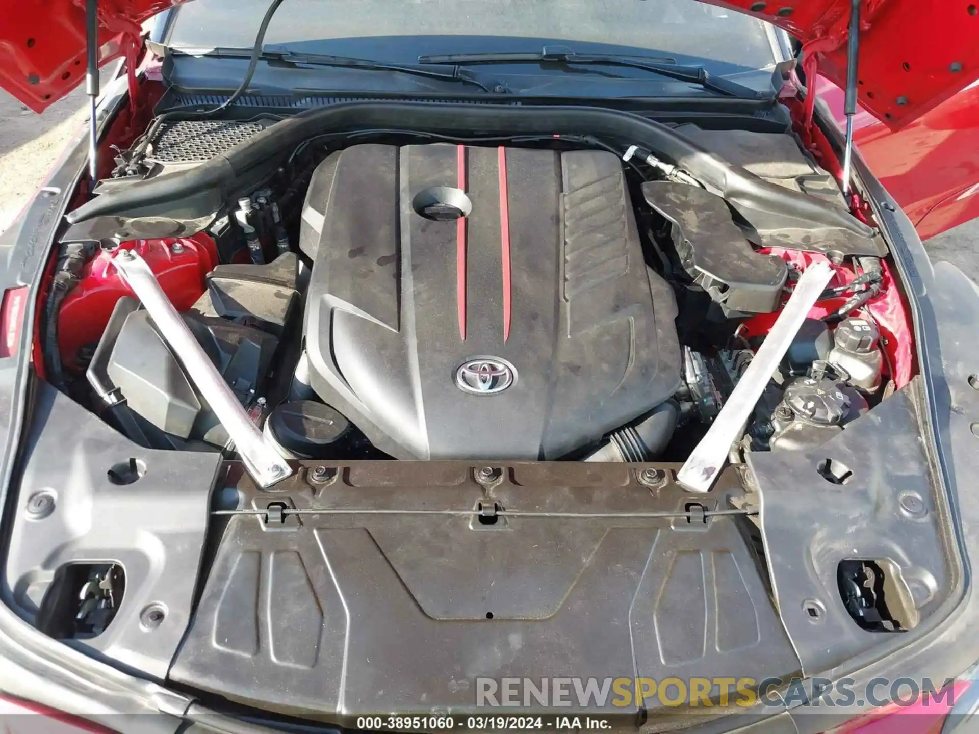 9 Photograph of a damaged car WZ1DB0C0XMW043899 TOYOTA GR SUPRA 2021