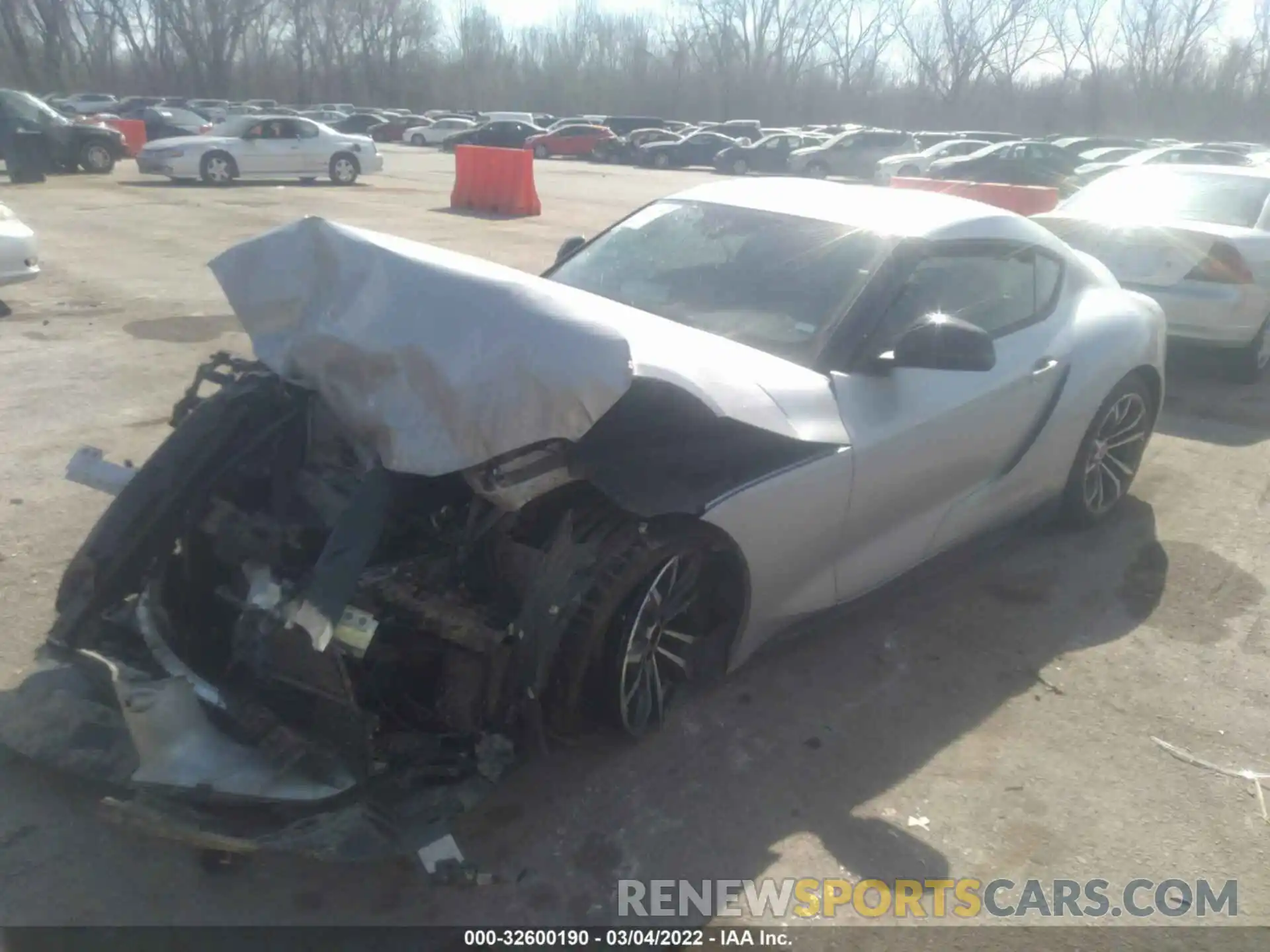 2 Photograph of a damaged car WZ1DB2C03MW043609 TOYOTA GR SUPRA 2021