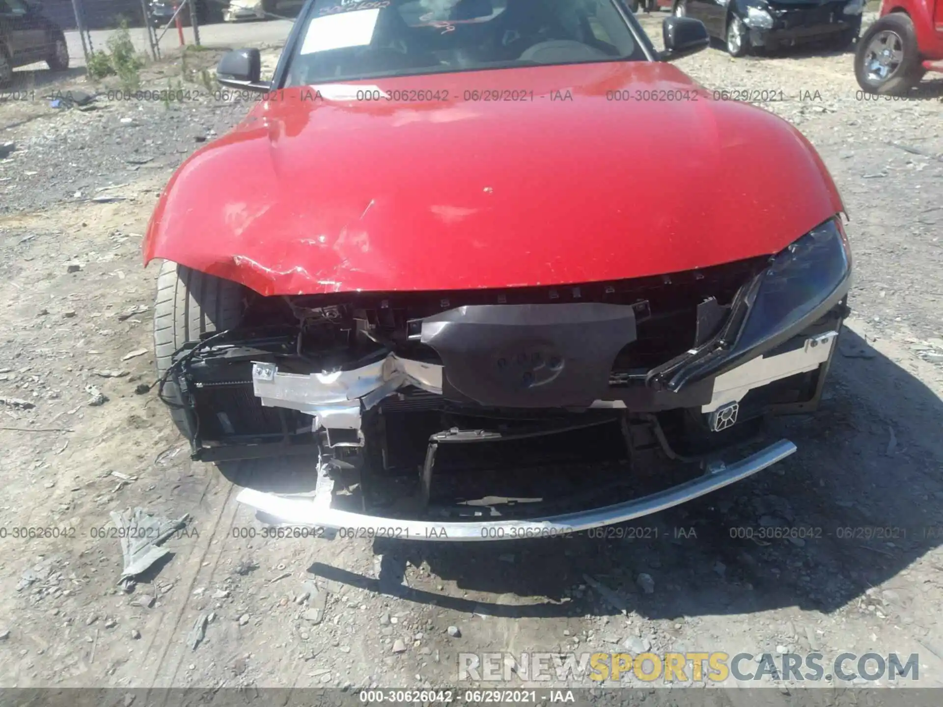 6 Photograph of a damaged car WZ1DB2C04MW038032 TOYOTA GR SUPRA 2021