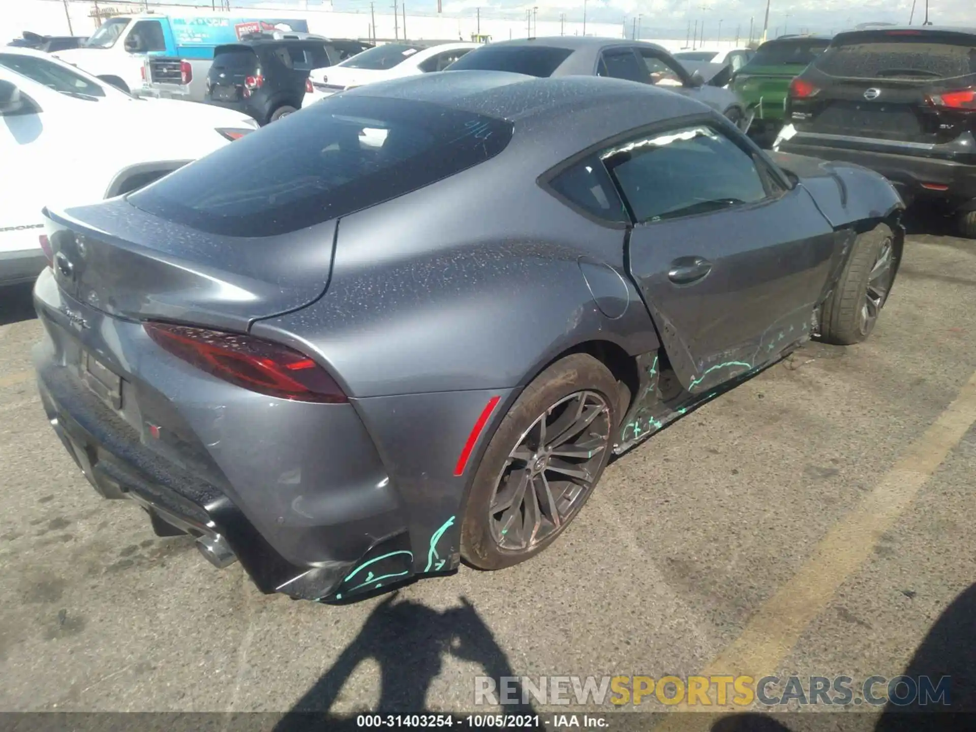 4 Photograph of a damaged car WZ1DB2C04MW038712 TOYOTA GR SUPRA 2021