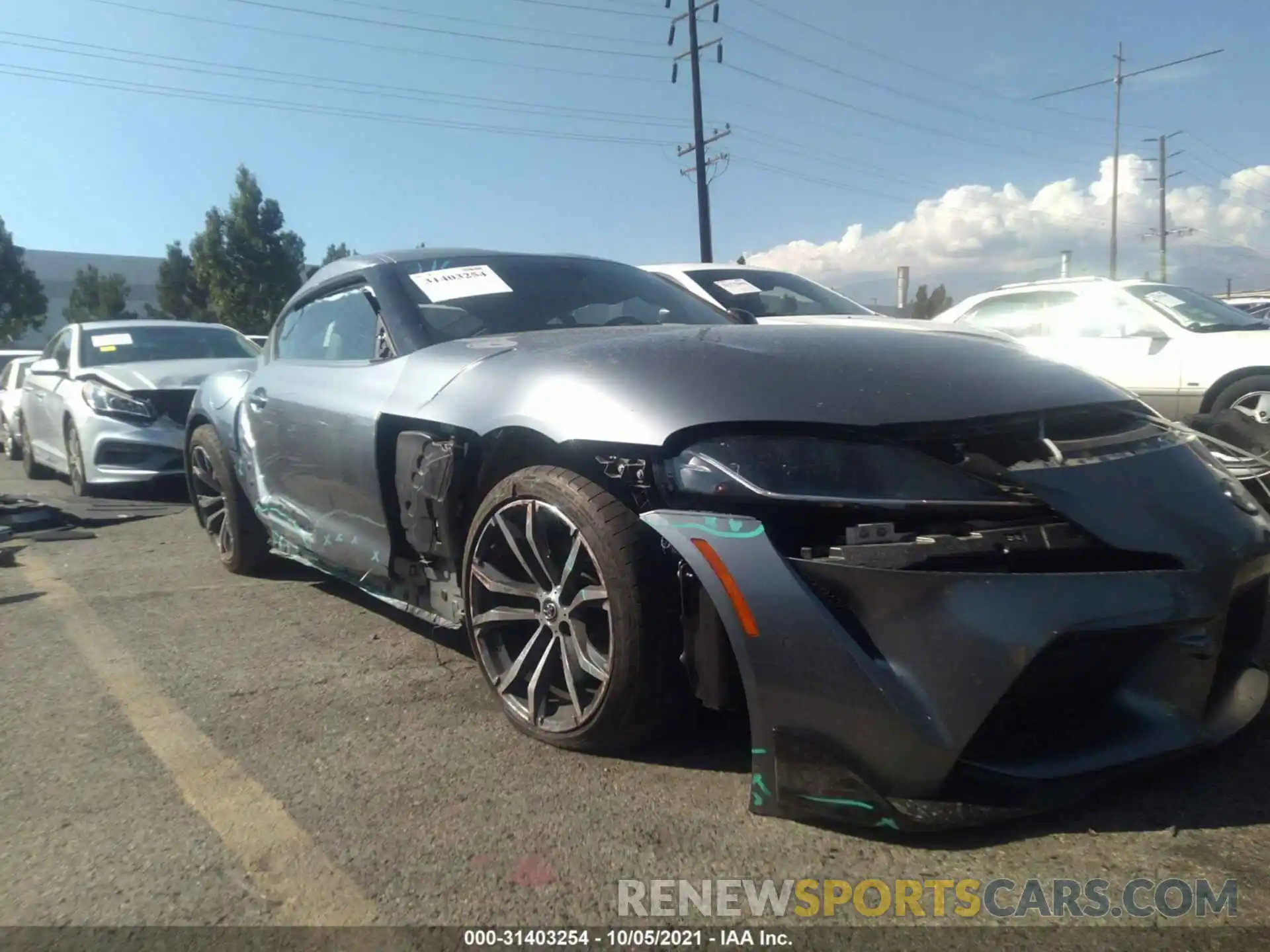 6 Photograph of a damaged car WZ1DB2C04MW038712 TOYOTA GR SUPRA 2021