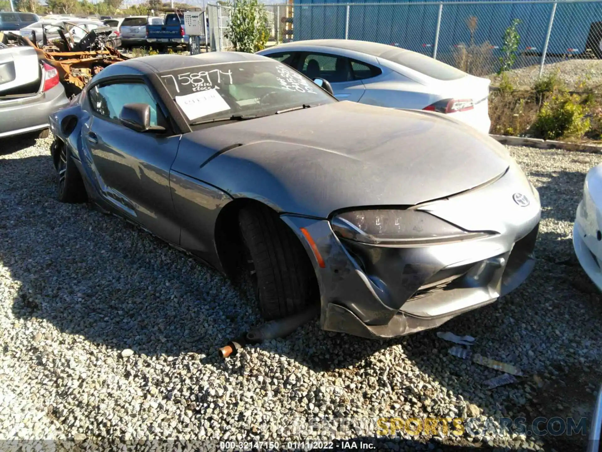 1 Photograph of a damaged car WZ1DB2C04MW045353 TOYOTA GR SUPRA 2021