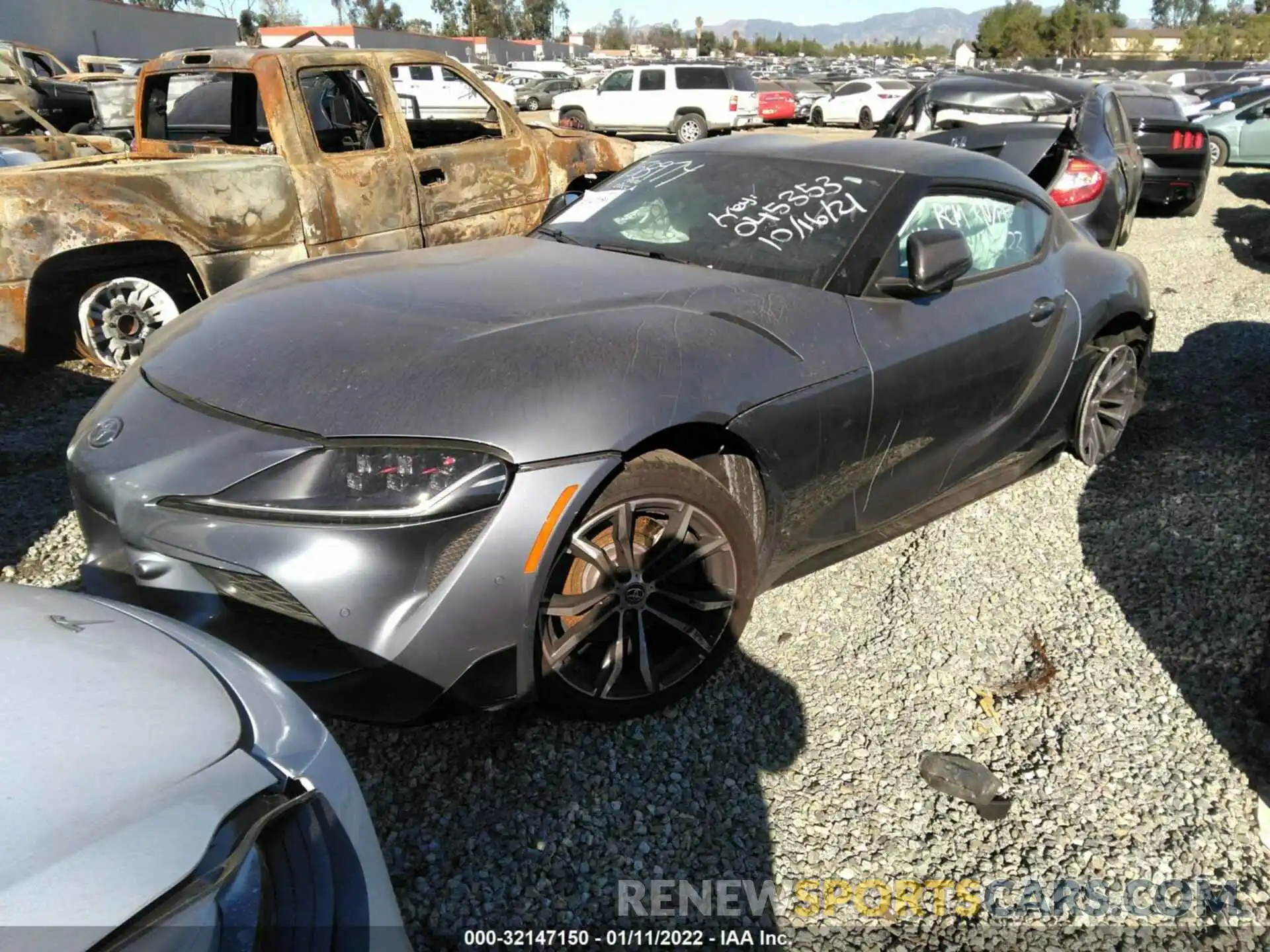 2 Photograph of a damaged car WZ1DB2C04MW045353 TOYOTA GR SUPRA 2021