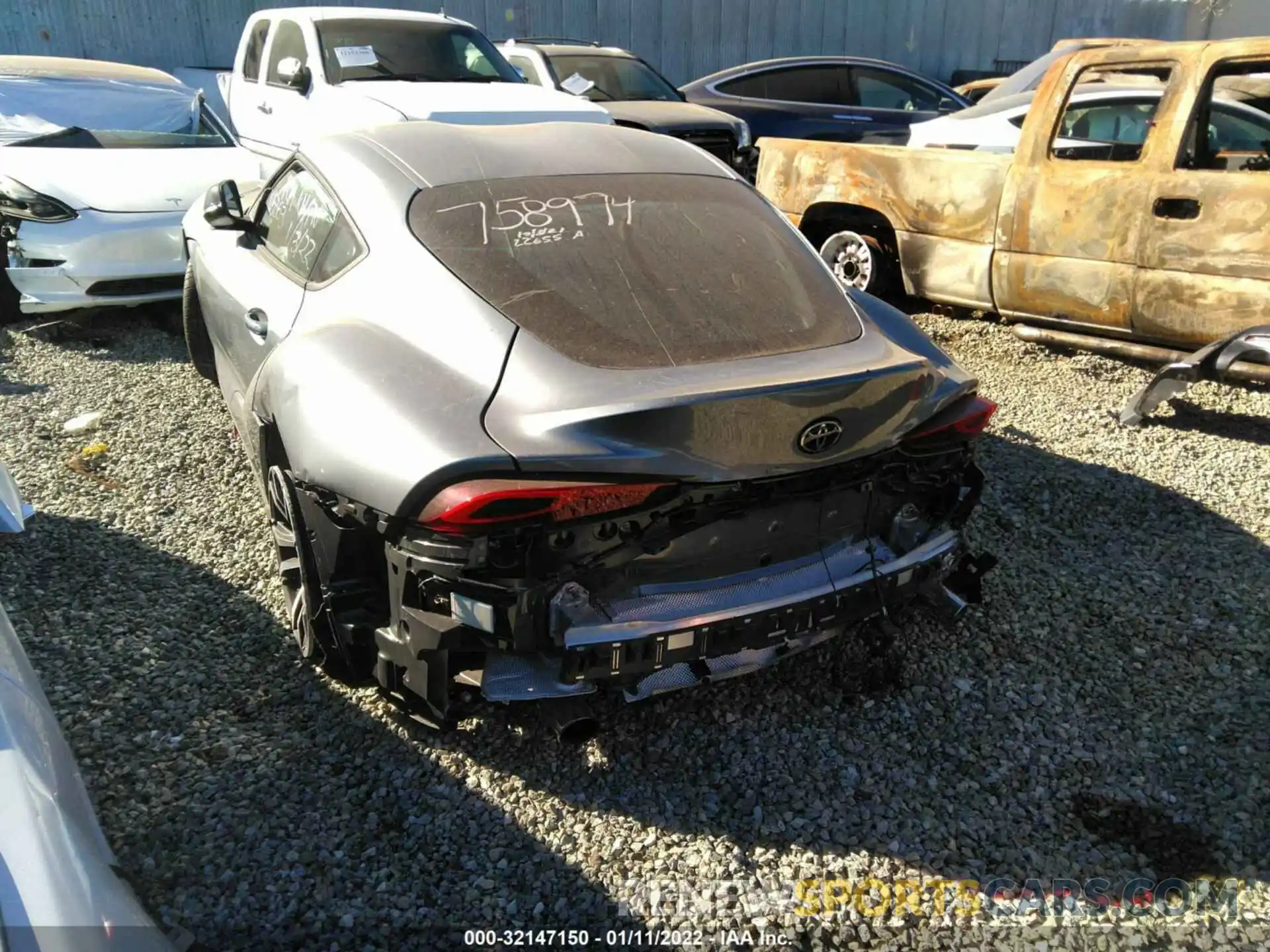 3 Photograph of a damaged car WZ1DB2C04MW045353 TOYOTA GR SUPRA 2021