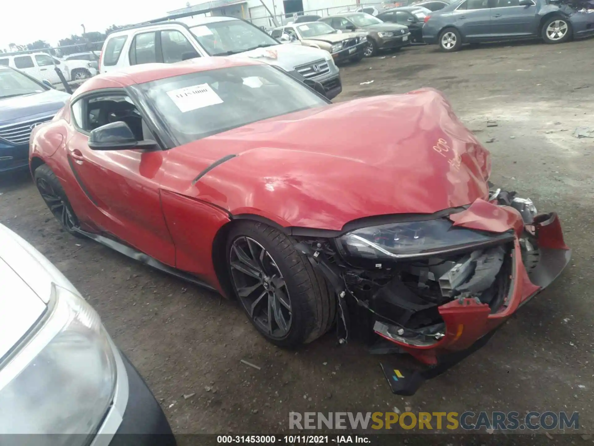 1 Photograph of a damaged car WZ1DB2C06MW036864 TOYOTA GR SUPRA 2021