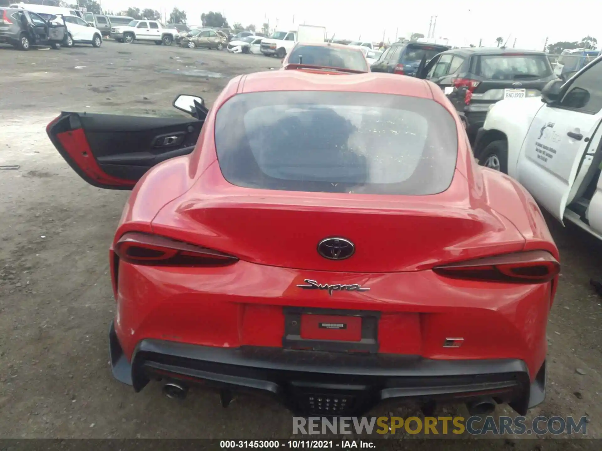 8 Photograph of a damaged car WZ1DB2C06MW036864 TOYOTA GR SUPRA 2021