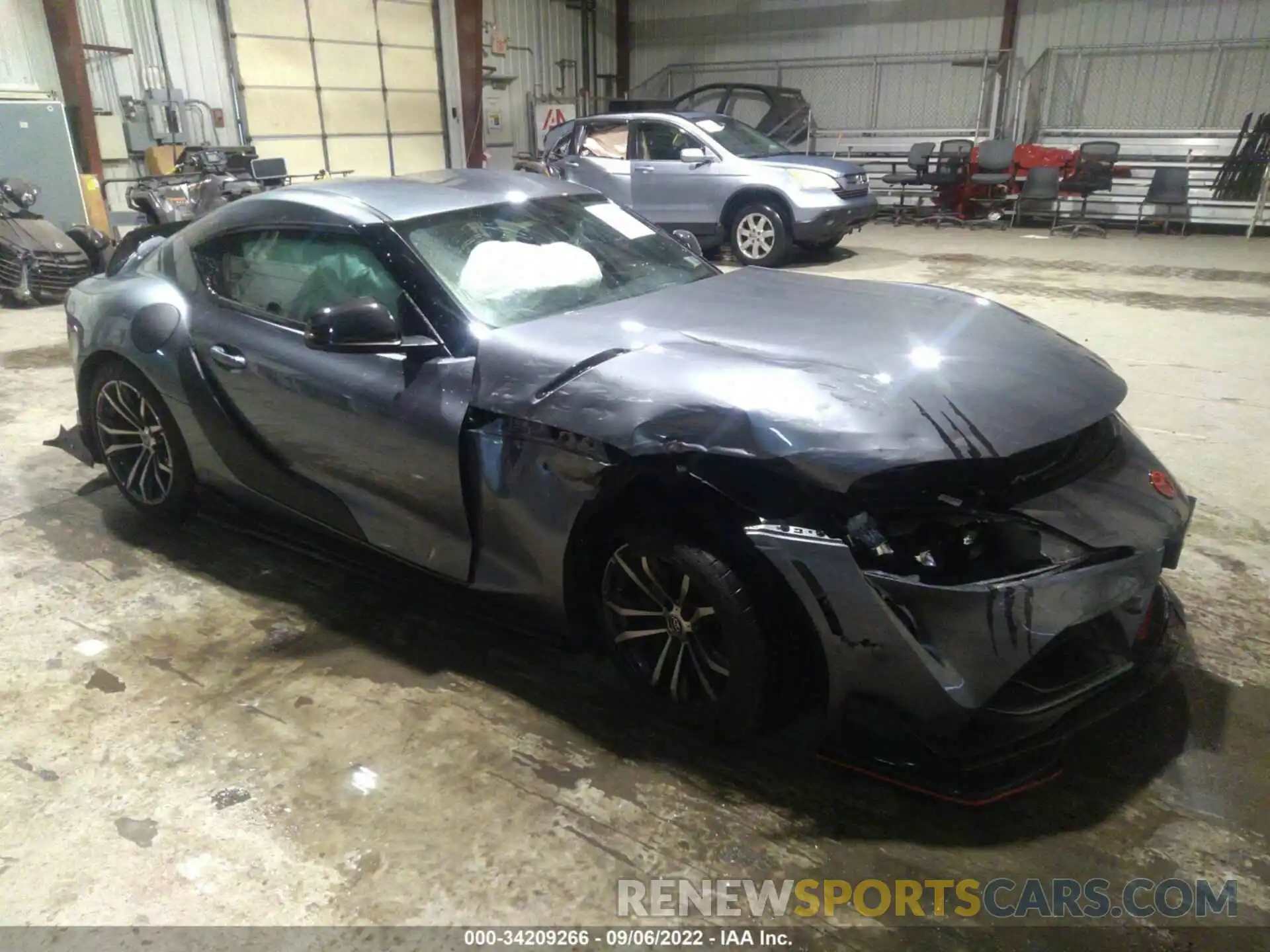 1 Photograph of a damaged car WZ1DB2C06MW039411 TOYOTA GR SUPRA 2021