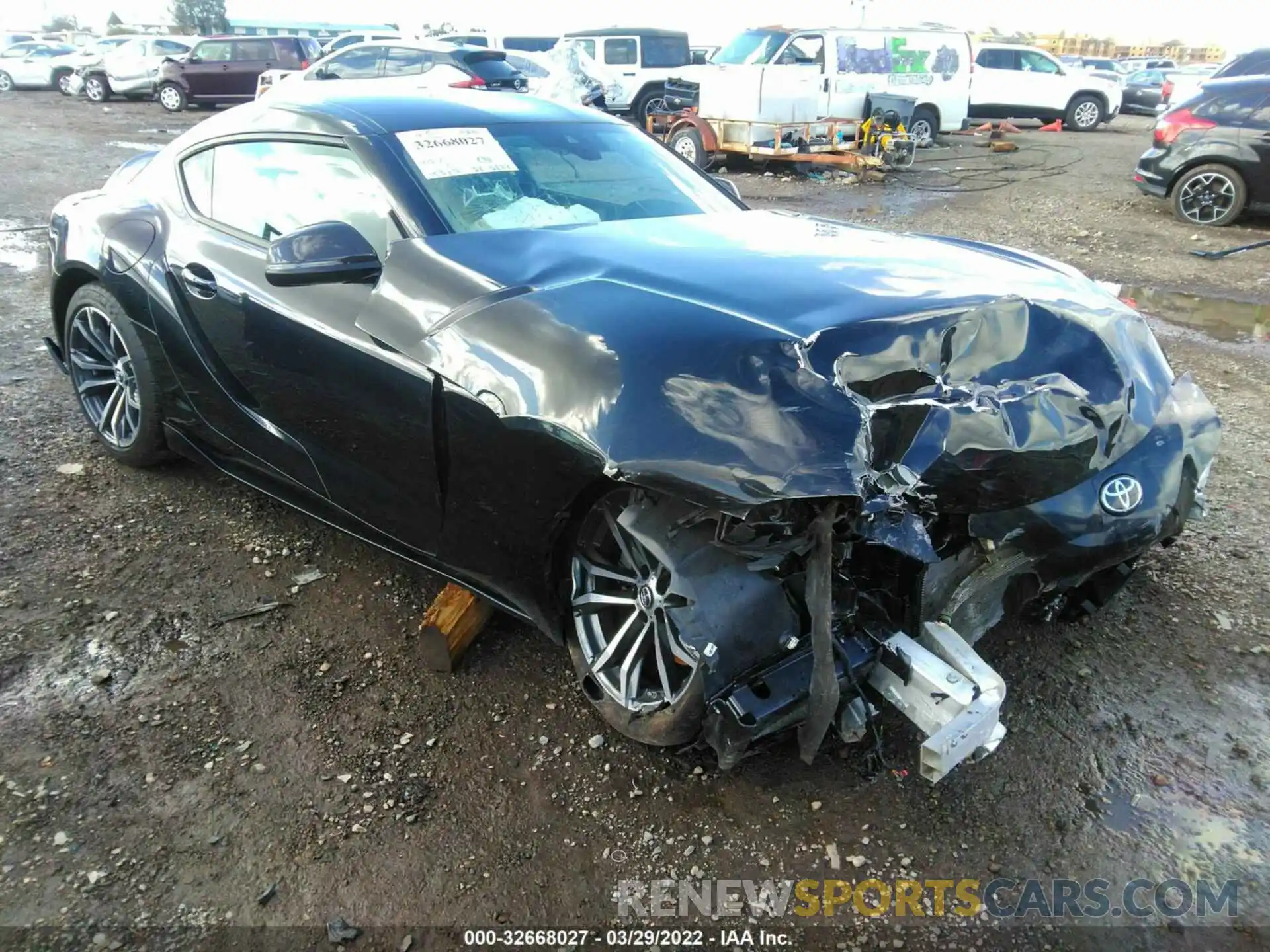 1 Photograph of a damaged car WZ1DB2C06MW042874 TOYOTA GR SUPRA 2021