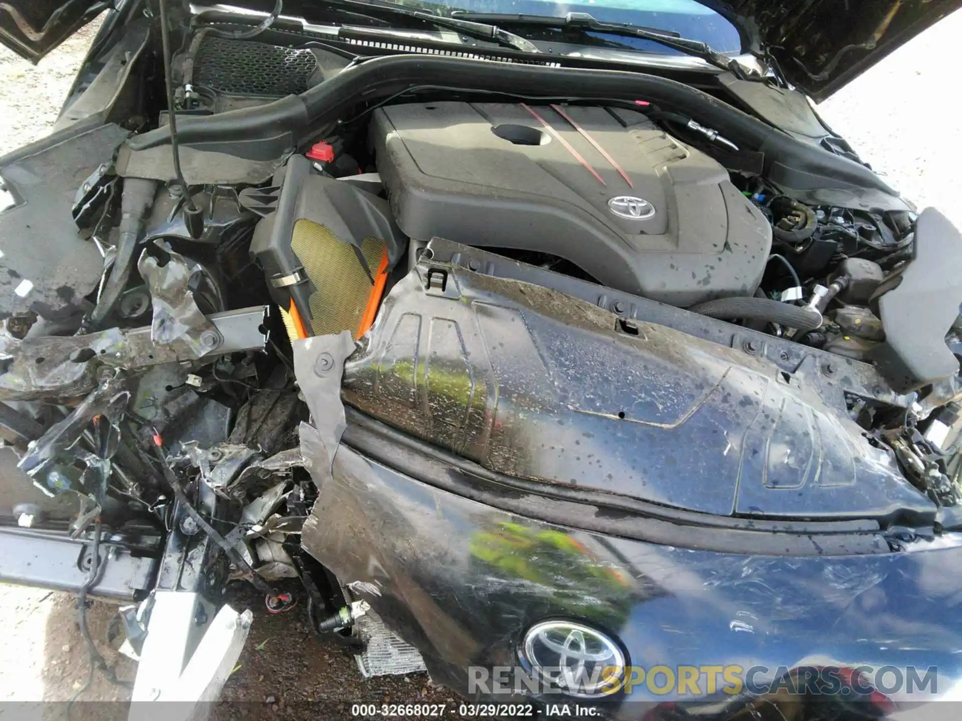 10 Photograph of a damaged car WZ1DB2C06MW042874 TOYOTA GR SUPRA 2021