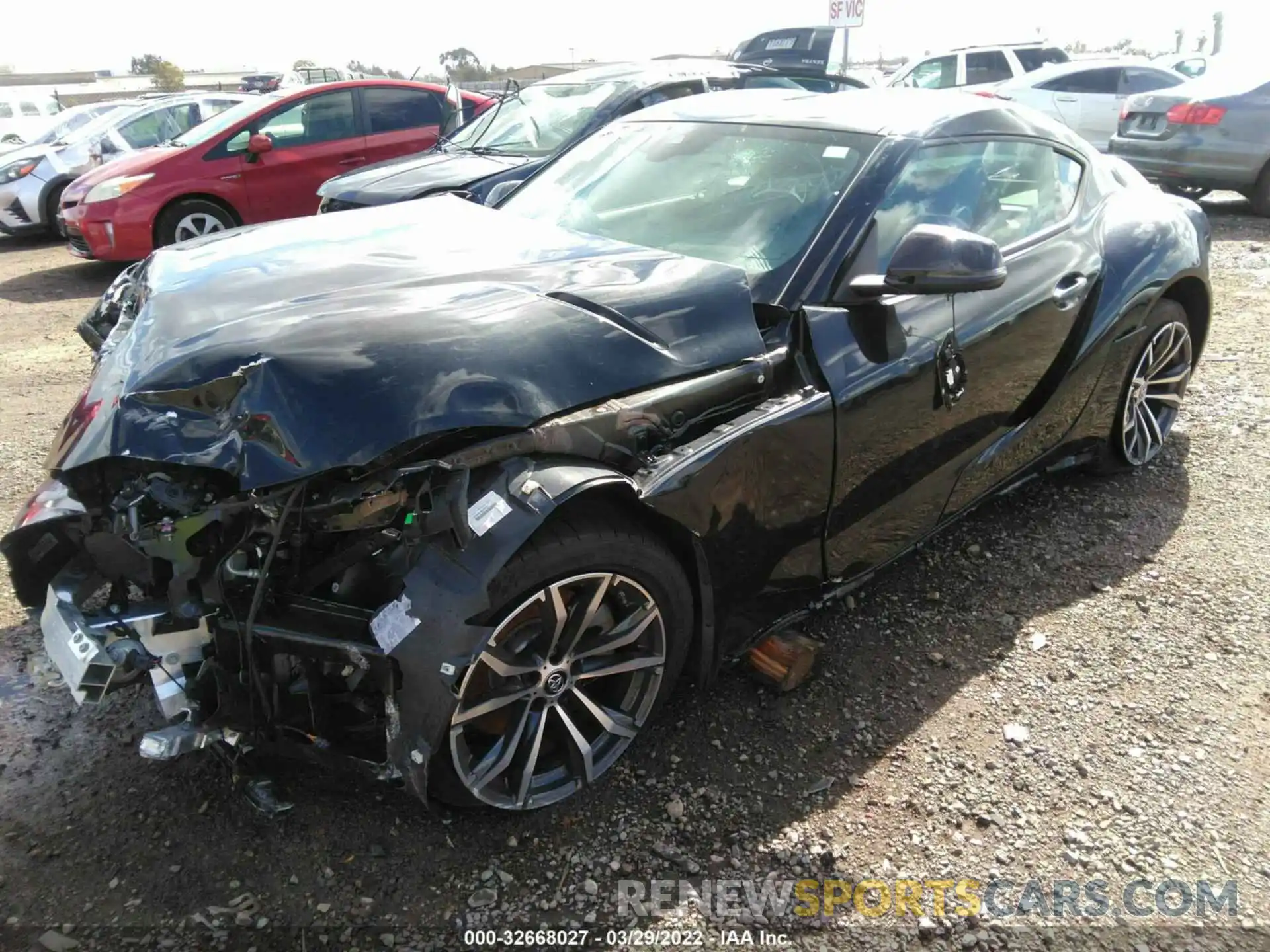 2 Photograph of a damaged car WZ1DB2C06MW042874 TOYOTA GR SUPRA 2021