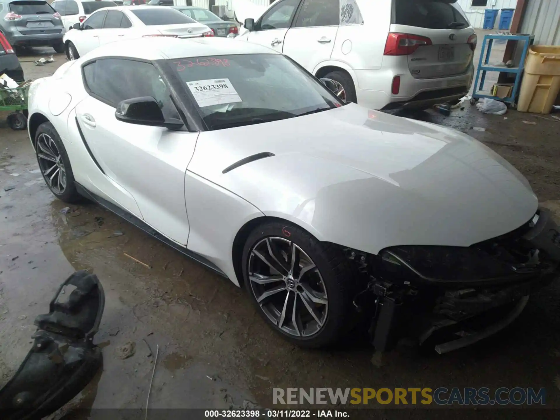 1 Photograph of a damaged car WZ1DB2C07MW037165 TOYOTA GR SUPRA 2021