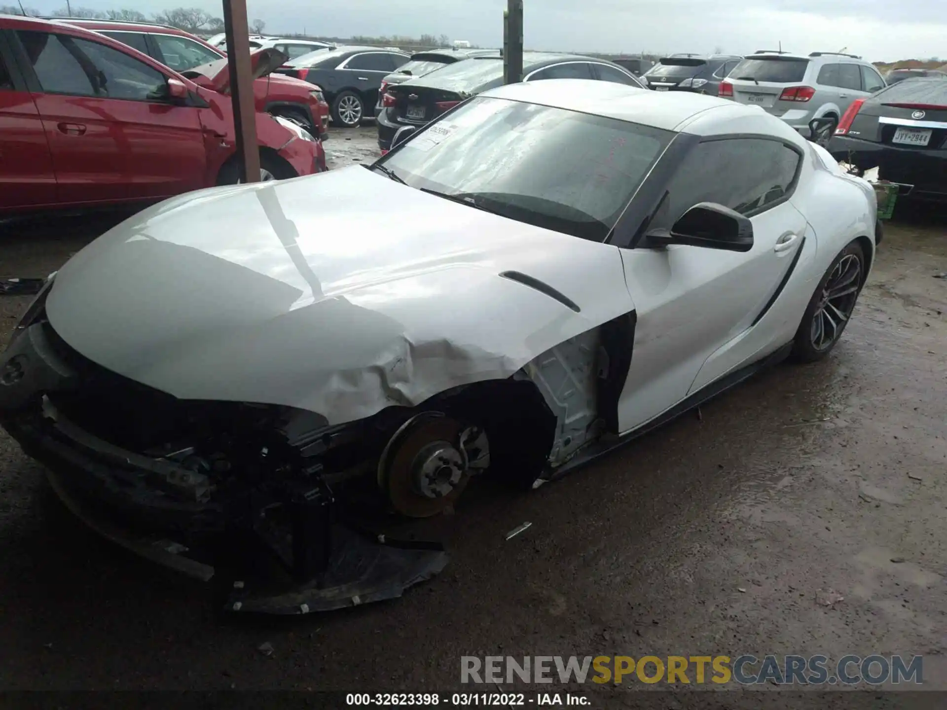 2 Photograph of a damaged car WZ1DB2C07MW037165 TOYOTA GR SUPRA 2021