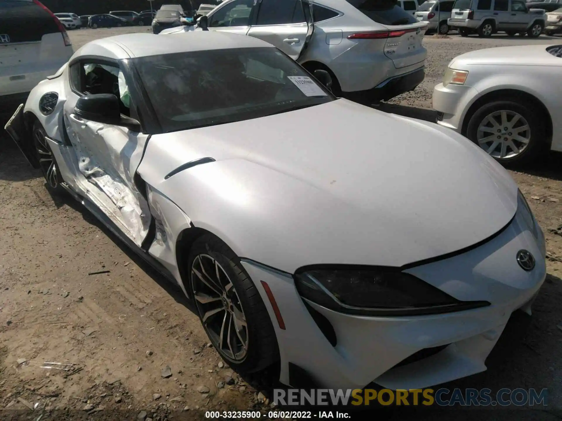 1 Photograph of a damaged car WZ1DB2C07MW039174 TOYOTA GR SUPRA 2021