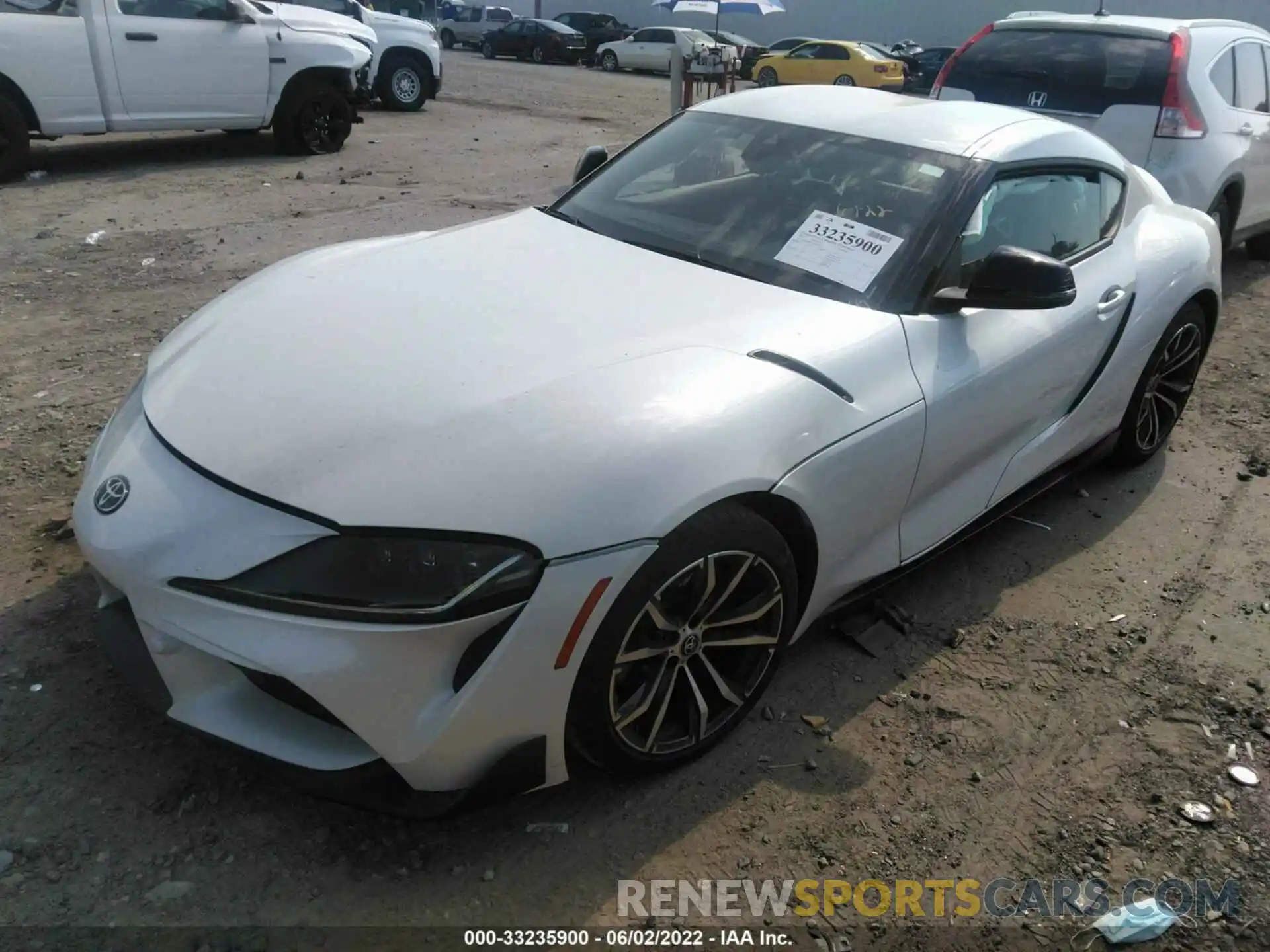 2 Photograph of a damaged car WZ1DB2C07MW039174 TOYOTA GR SUPRA 2021