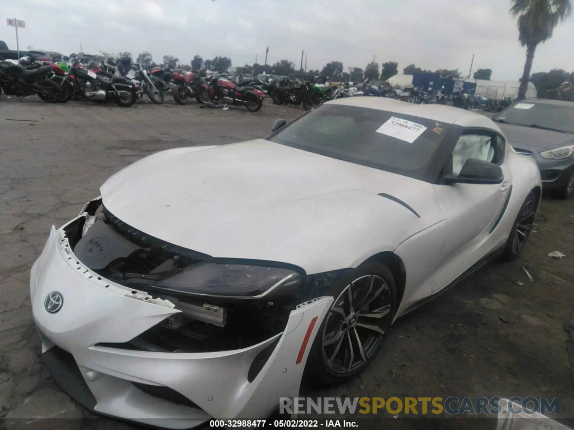 2 Photograph of a damaged car WZ1DB2C09MW038785 TOYOTA GR SUPRA 2021